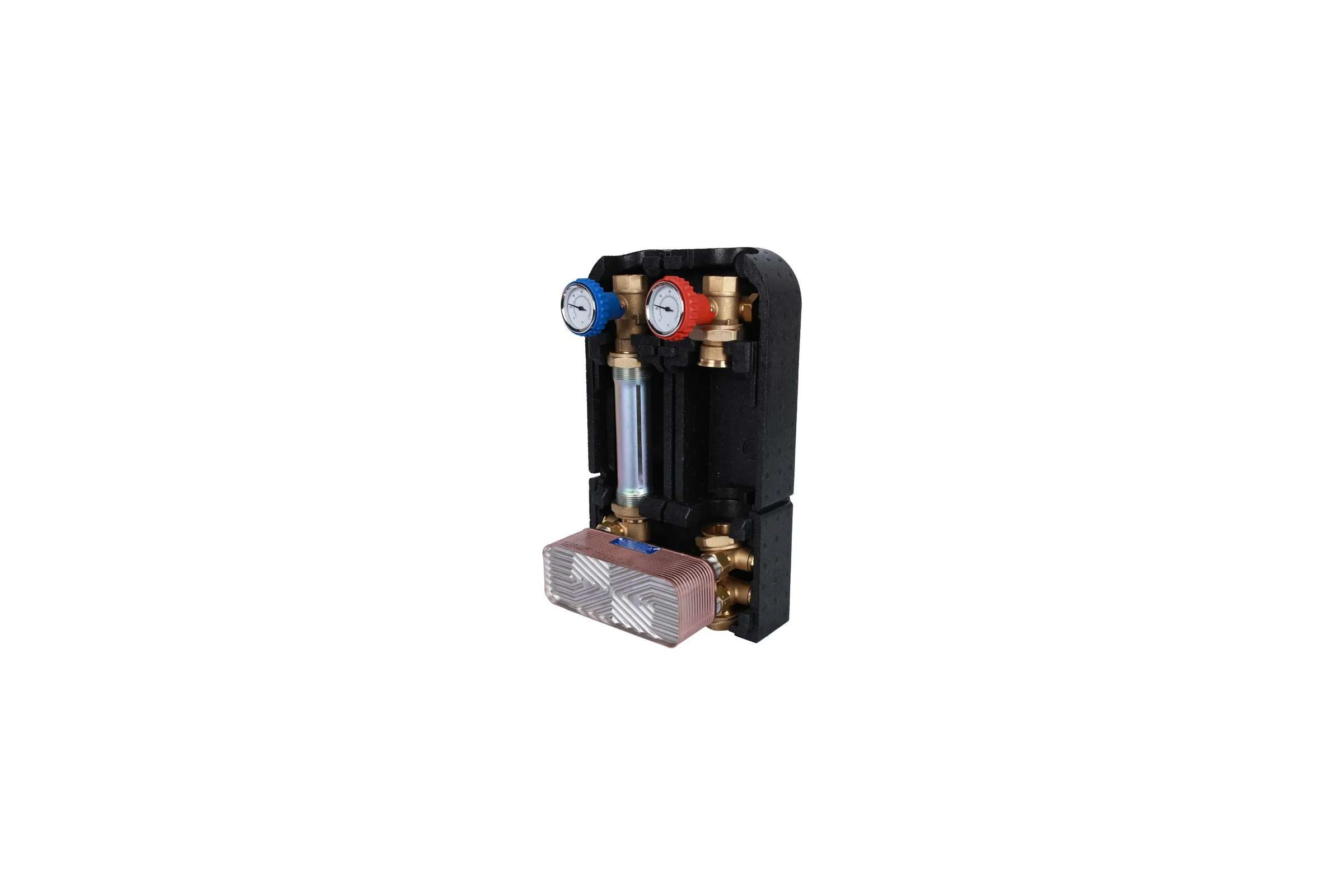 Насосная группа с теплообменником STOUT 28 пласт, без насоса SDG-0038-282501 RG008U9S96LEEC
