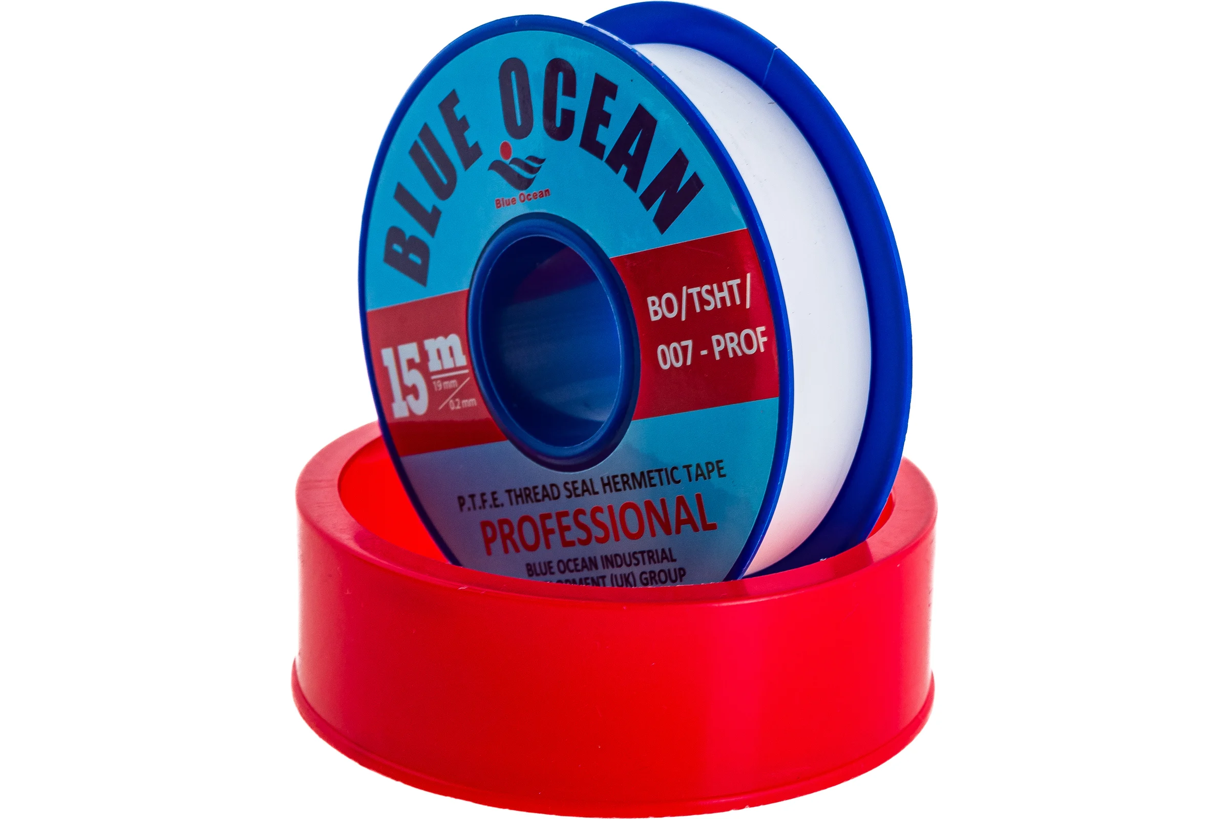 ФУМ-лента Blue Ocean 19мм х 0,2мм х 15м BO/TSHT/022