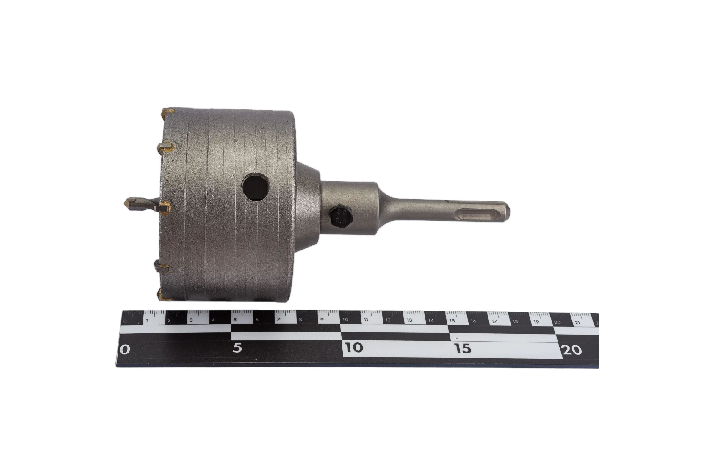 Коронка в сборе по бетону (90 мм; М22) Vertextools 222-0090