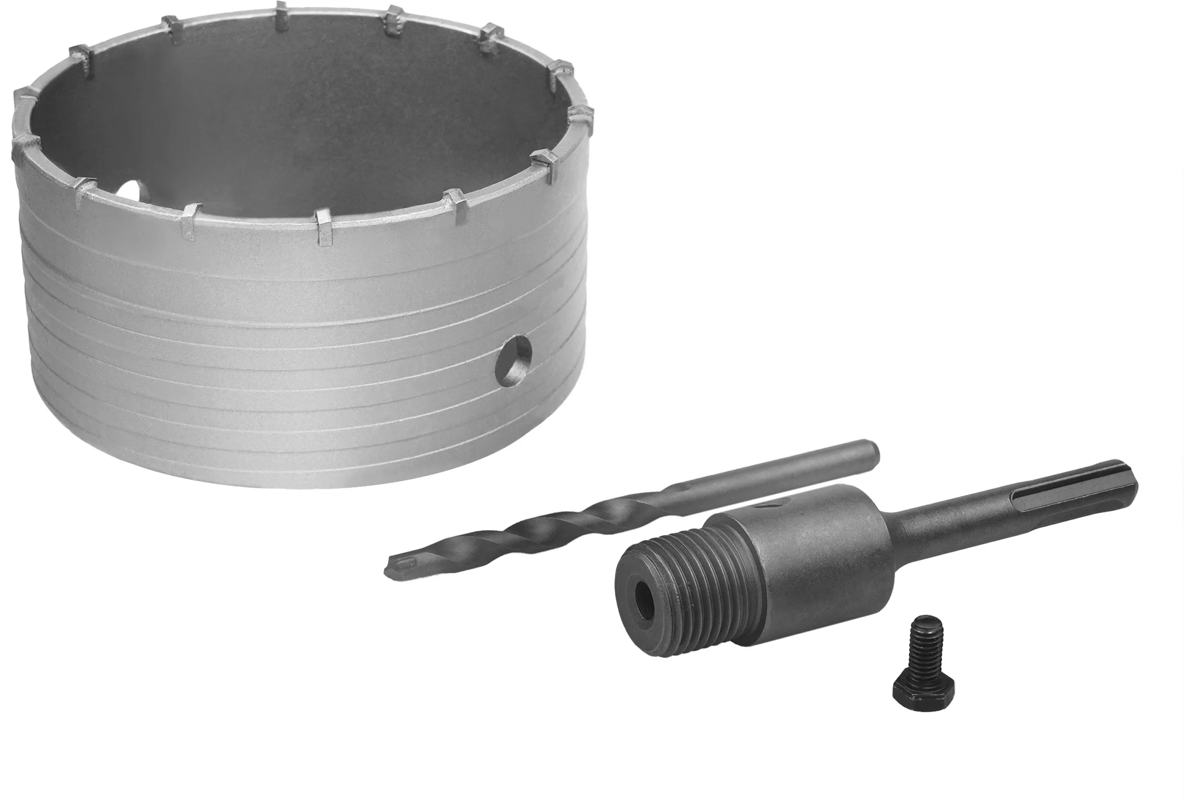 Коронка в сборе по бетону (120 мм; М22) Vertextools 222-0120