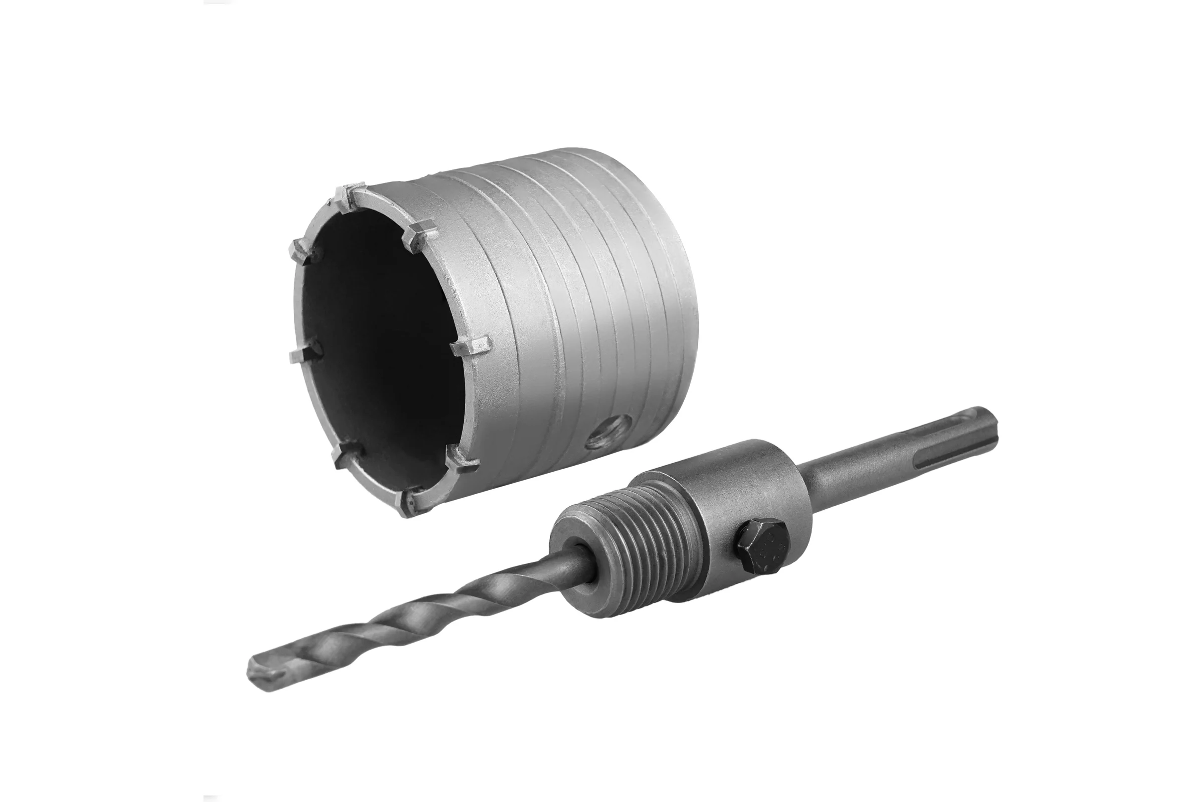 Коронка в сборе по бетону (68 мм; М22) Vertextools 222-0068