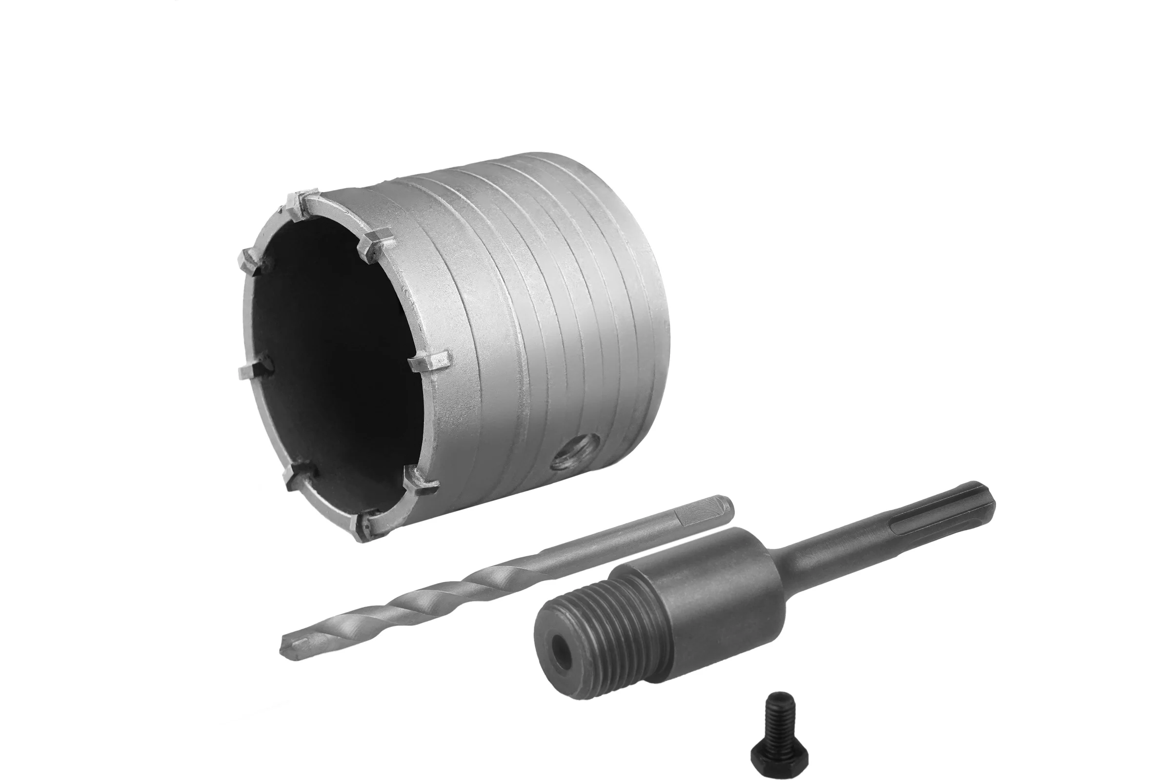 Коронка в сборе по бетону (55 мм; М22) Vertextools 222-0055