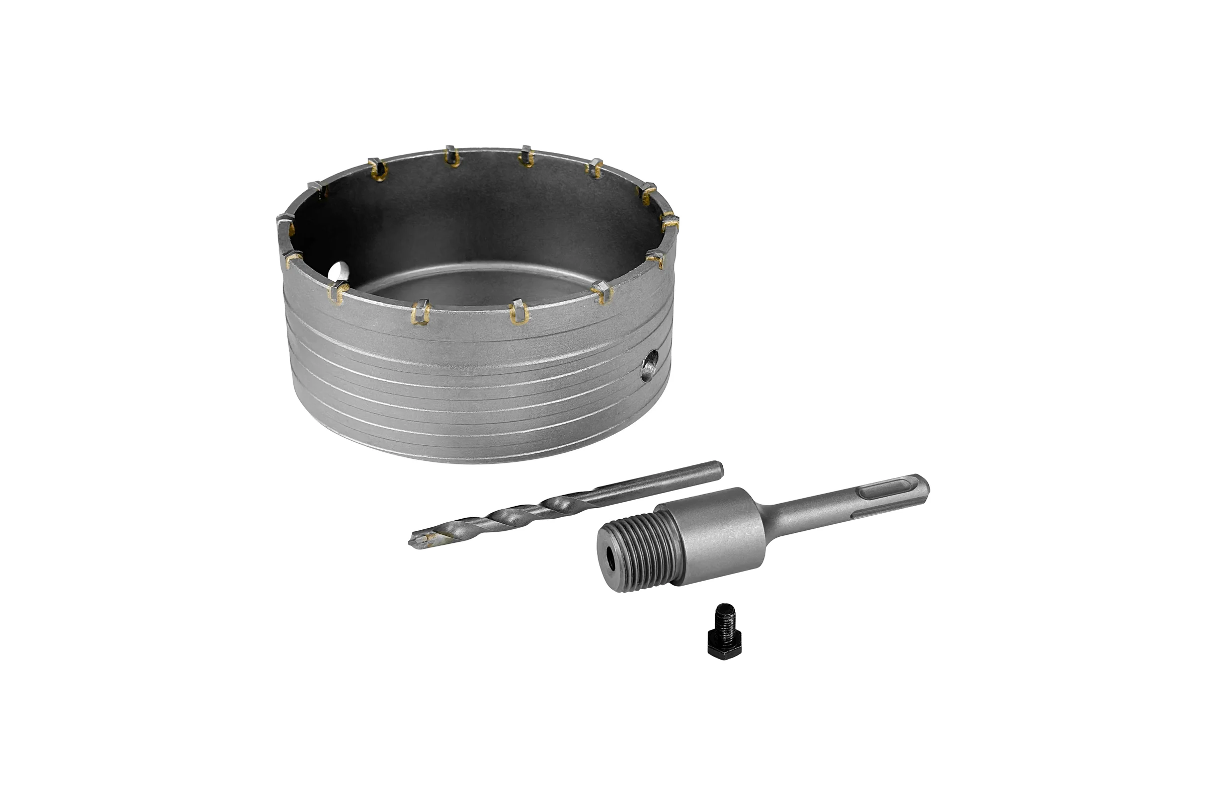 Коронка в сборе по бетону (150 мм; М22) Vertextools 222-0150