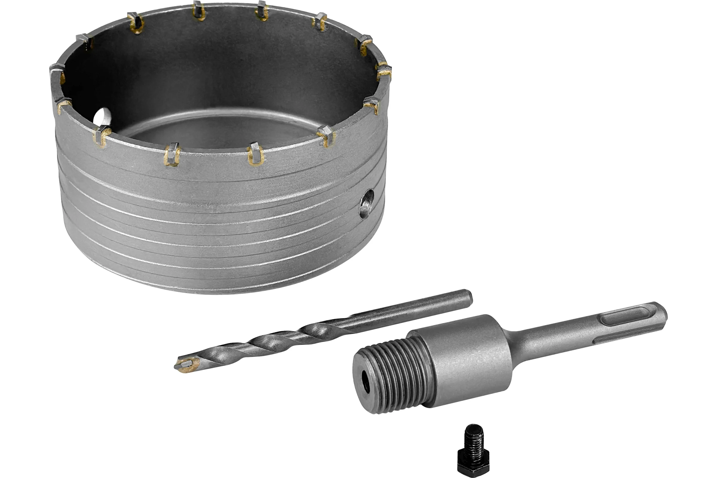 Коронка в сборе по бетону (125 мм; М22) Vertextools 222-0125