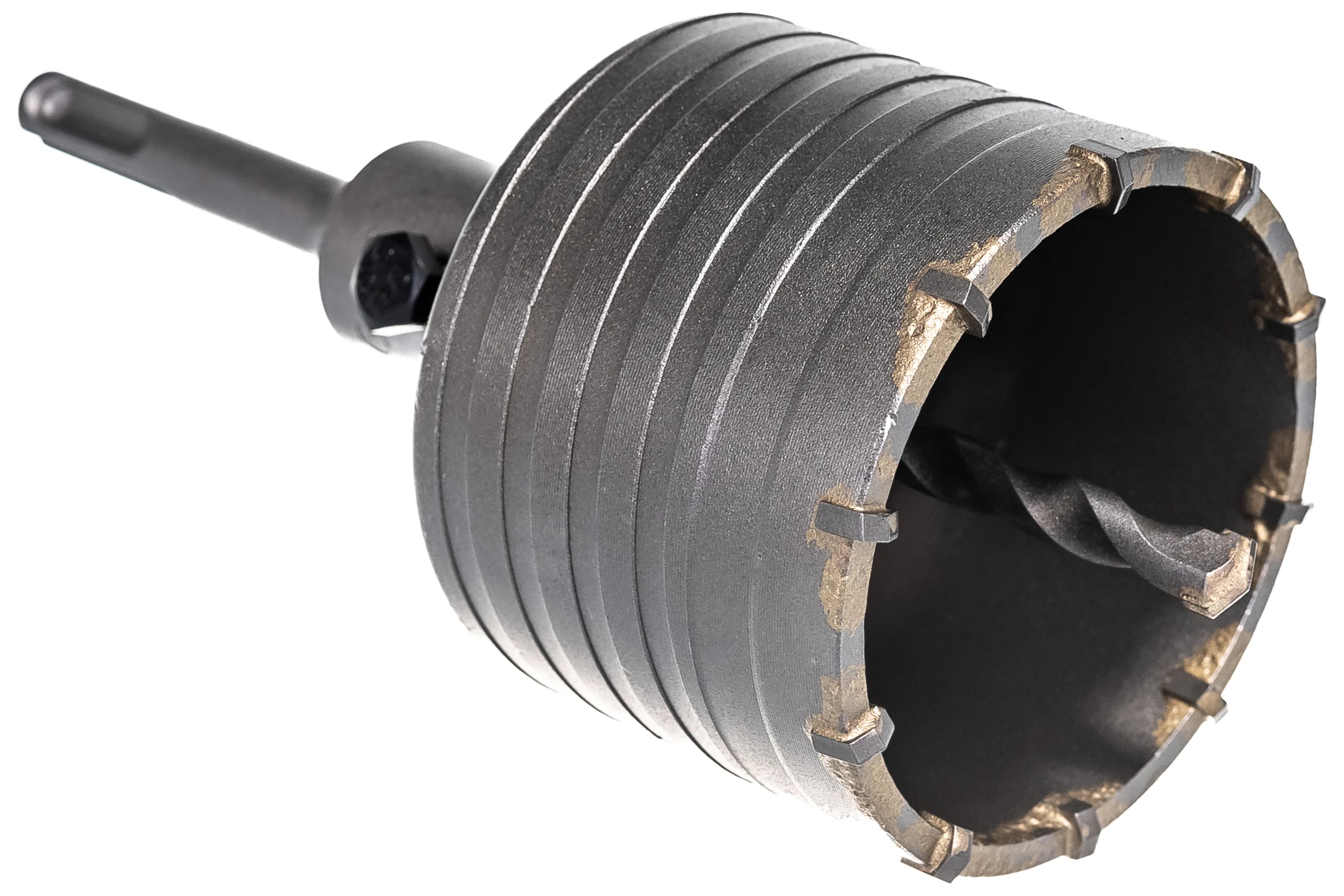 Коронка в сборе по бетону (75 мм; М22) Vertextools 222-0075