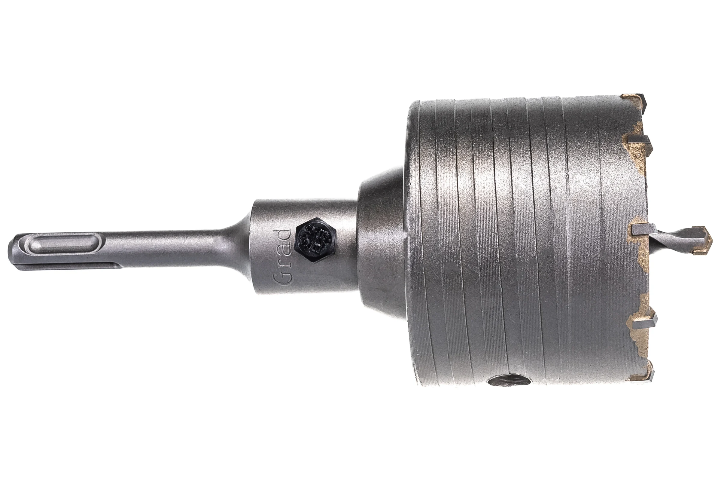Коронка в сборе по бетону (75 мм; М22) Vertextools 222-0075