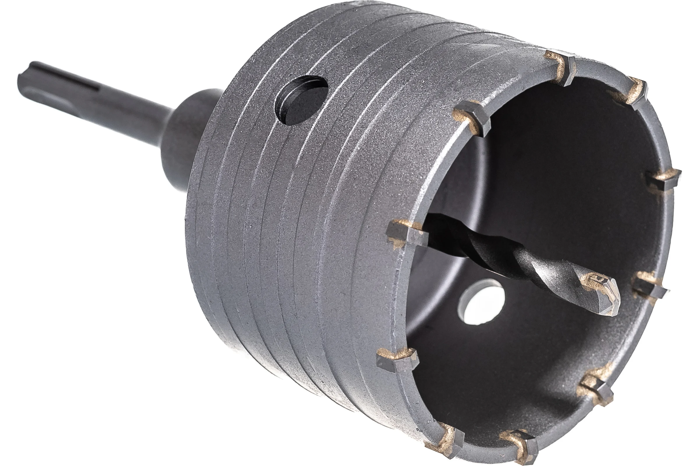 Коронка в сборе по бетону (80 мм; М22) Vertextools 222-0080