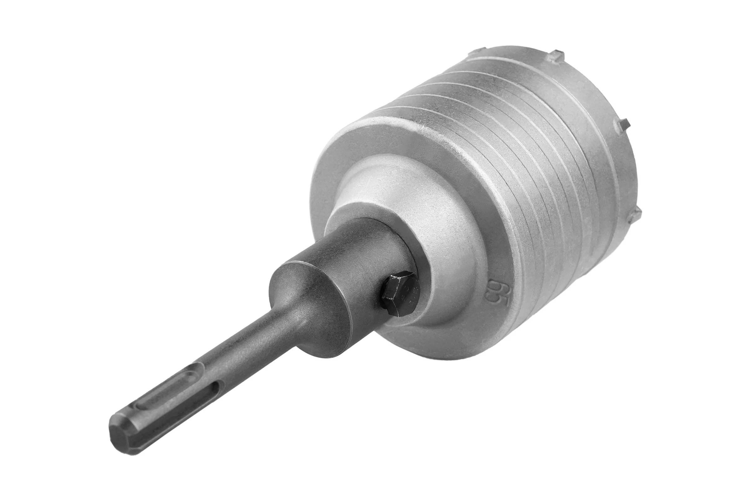 Коронка в сборе по бетону (65 мм; М22) Vertextools 222-0065