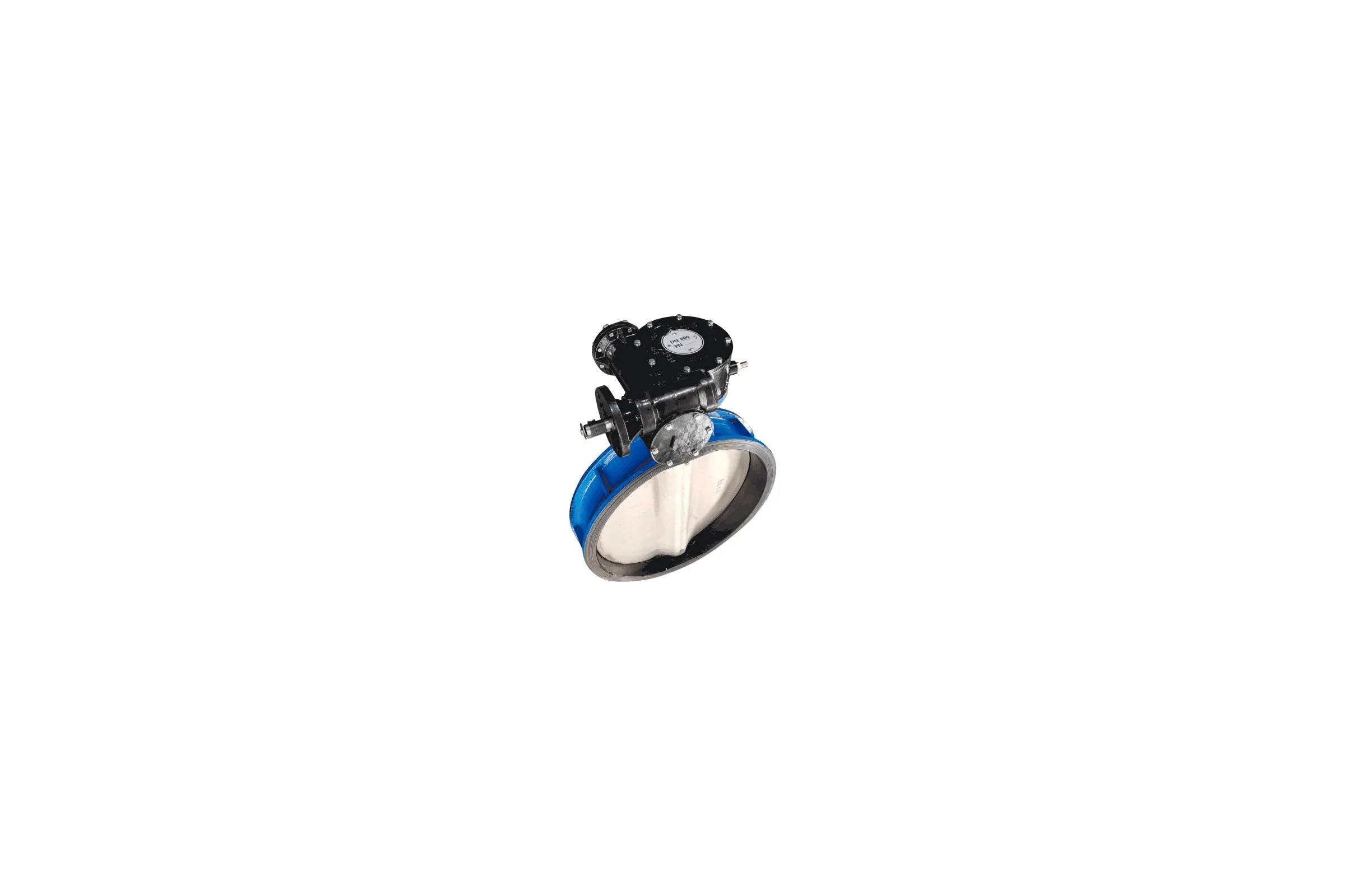 Затвор поворотный Benarmo Ду800 Ру10/16 ред чугун EPDM п/эл д/нерж EURO 109-0307