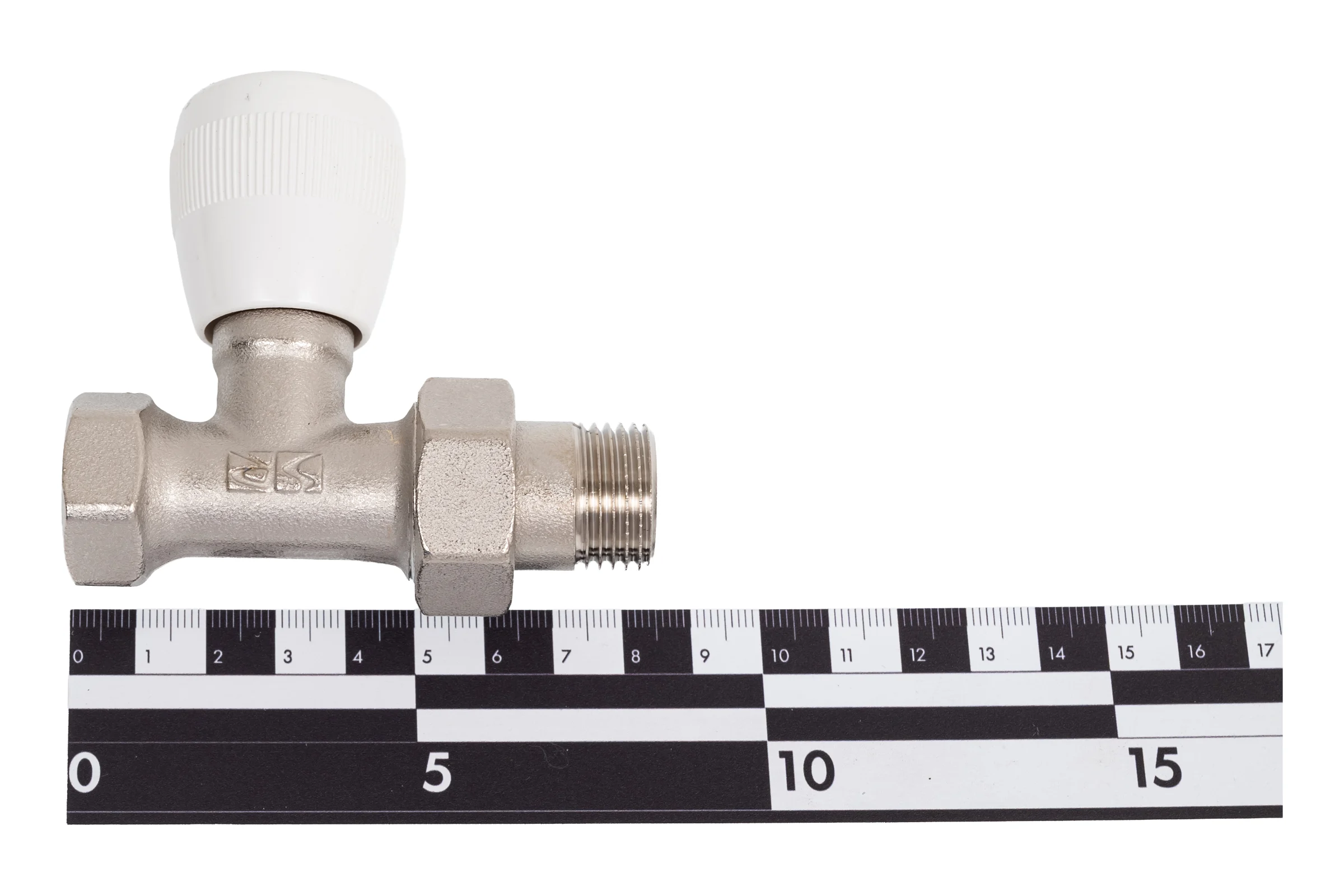 Ручной вентиль SR Rubinetterie прямой, 1/2" A526-1500N000