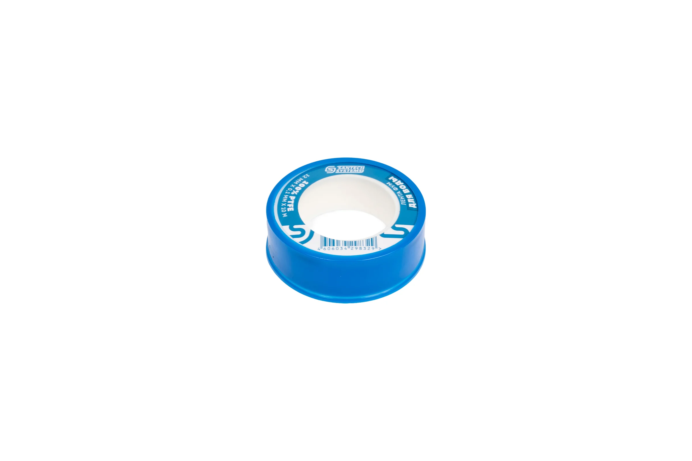 Лента ФУМ SantechSystems PTFE, катушка 12х0,1 мм, 10 м, вода 108-1451
