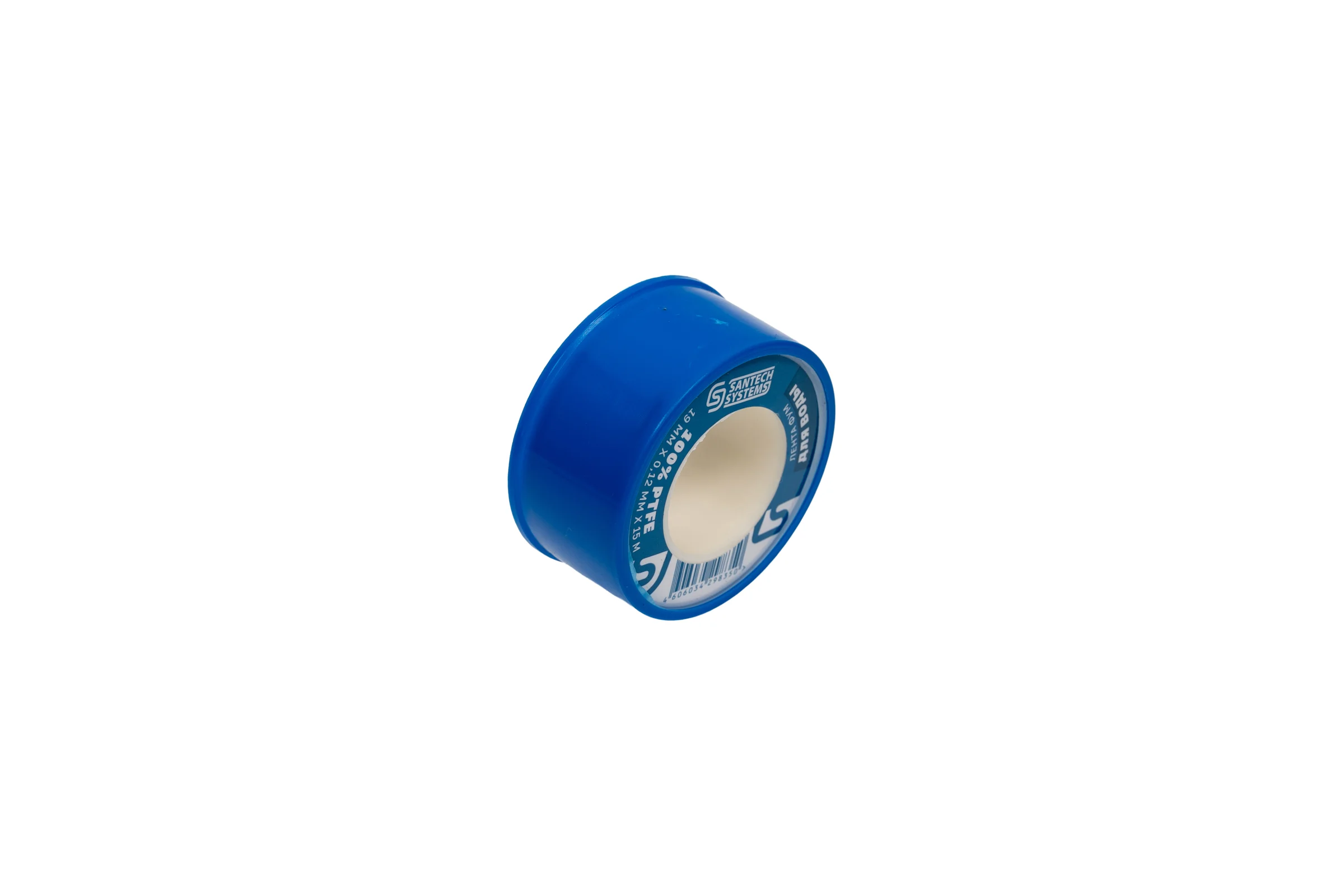 Лента ФУМ SantechSystems PTFE, катушка 19х0,12 мм, 15 м, вода 108-1454