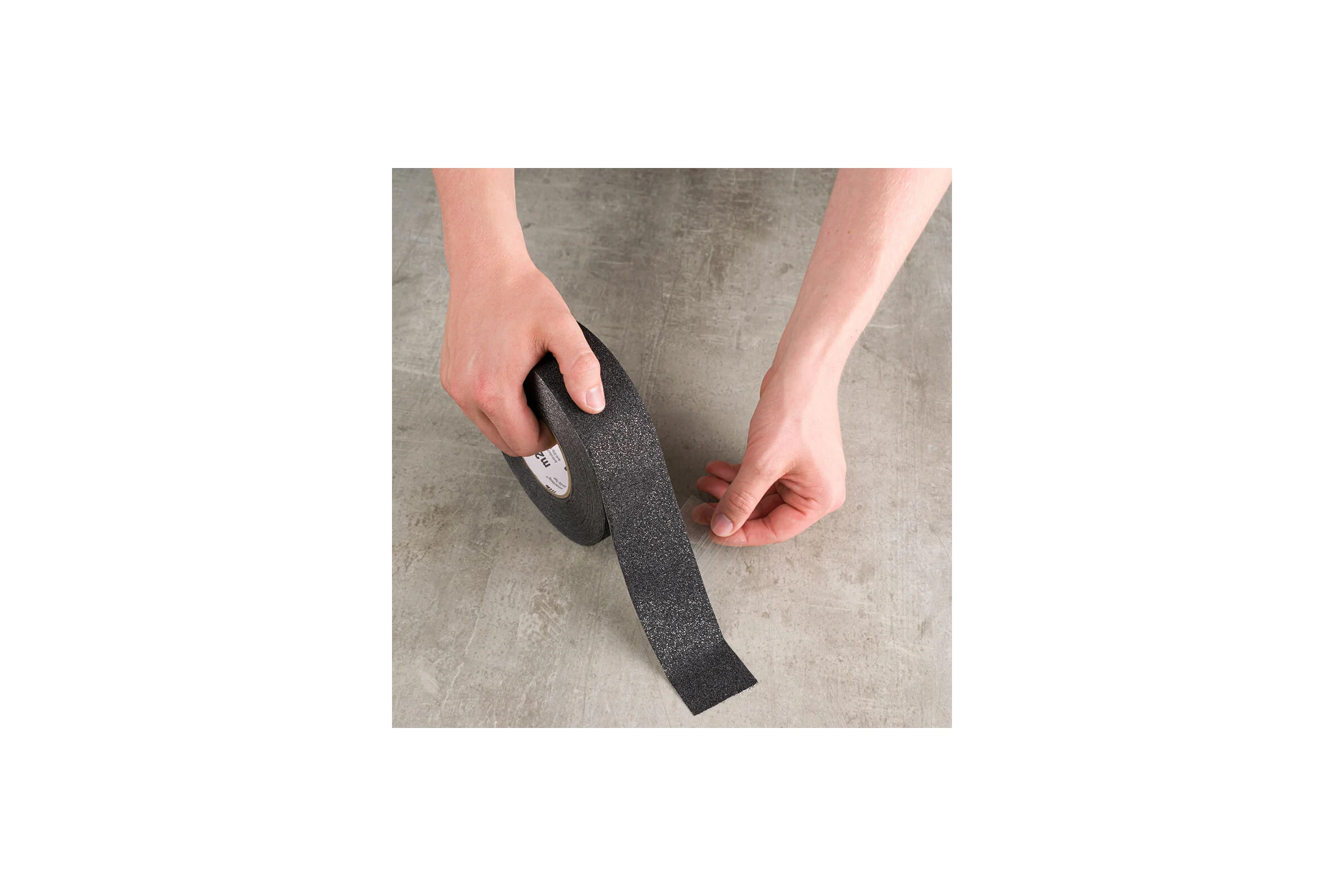 Противоскользящая лента Mehlhose GmbH цвет черный, 25 мм х 18,3 м M2SR025183