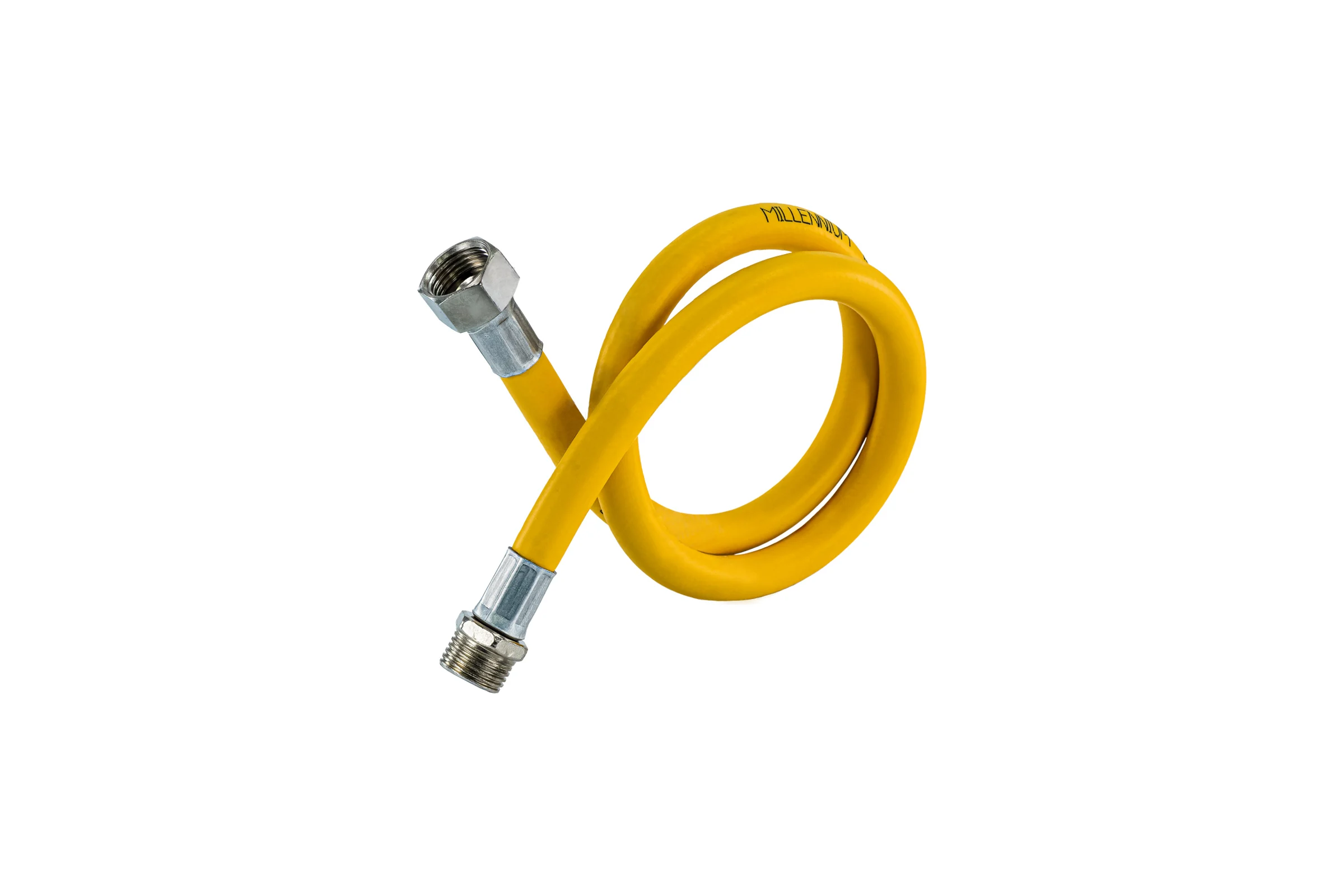 Шланг газовый ПВХ Millennium 2 м 1/2" гайка/штуцер — гибкая подводка для плиты, котла и колонки — PGPM1220