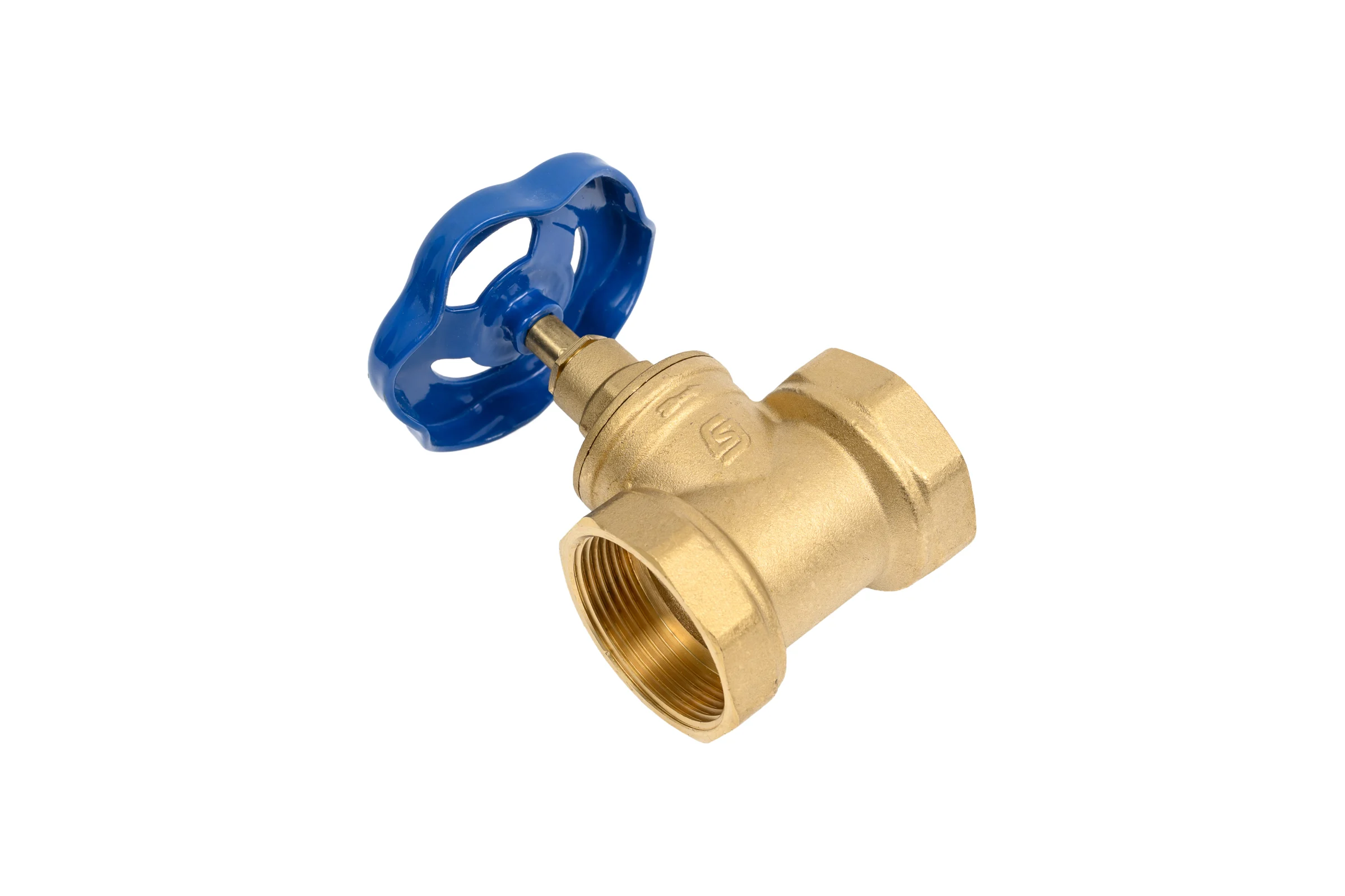 Клапан запорный SantechSystems 15б3р Ду40 Ру16 м/м, латунь 109-0058