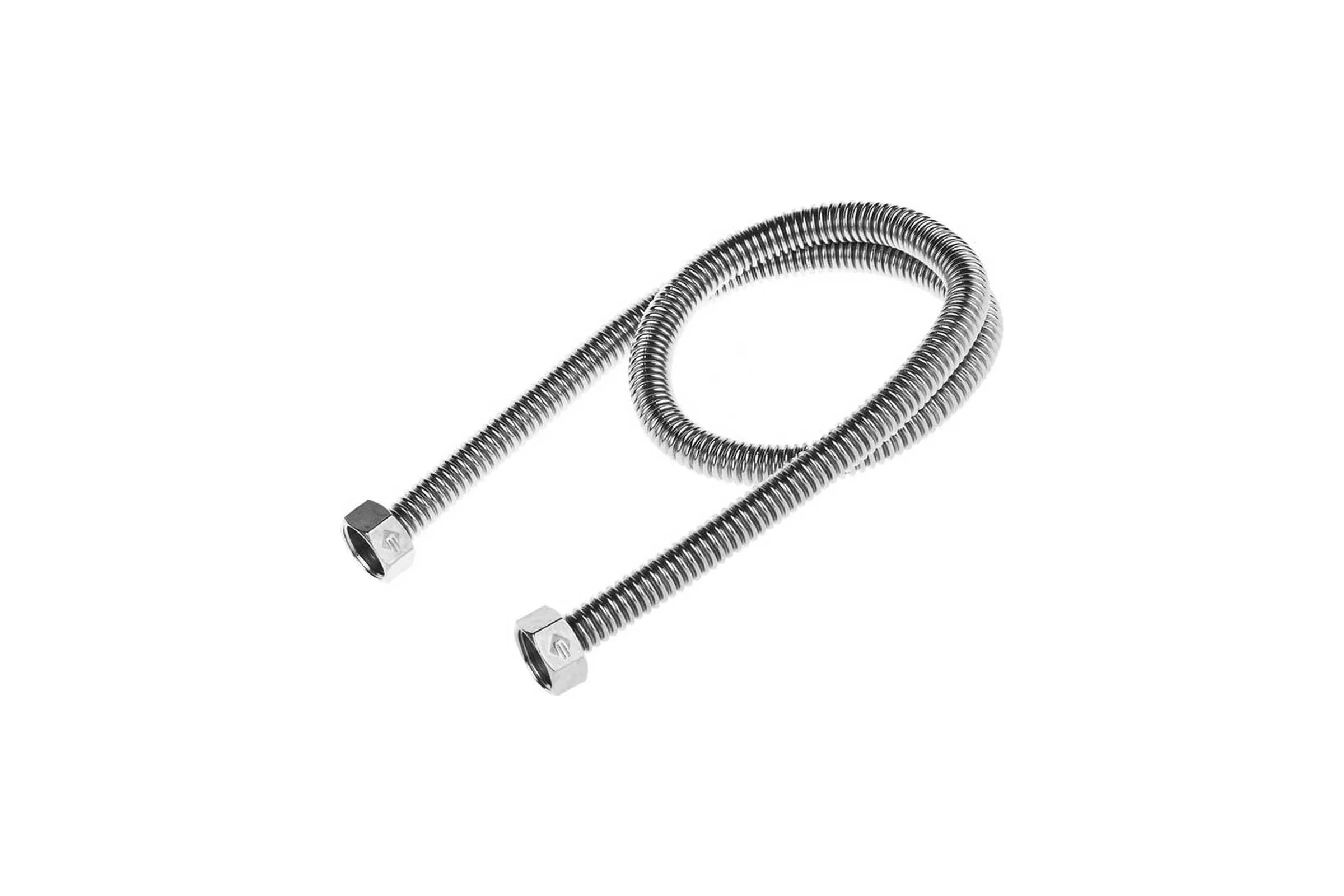 Газовый шланг Millennium подводка для газа, металлическая 1 м, 1/2 гайка/гайка PGSF12100