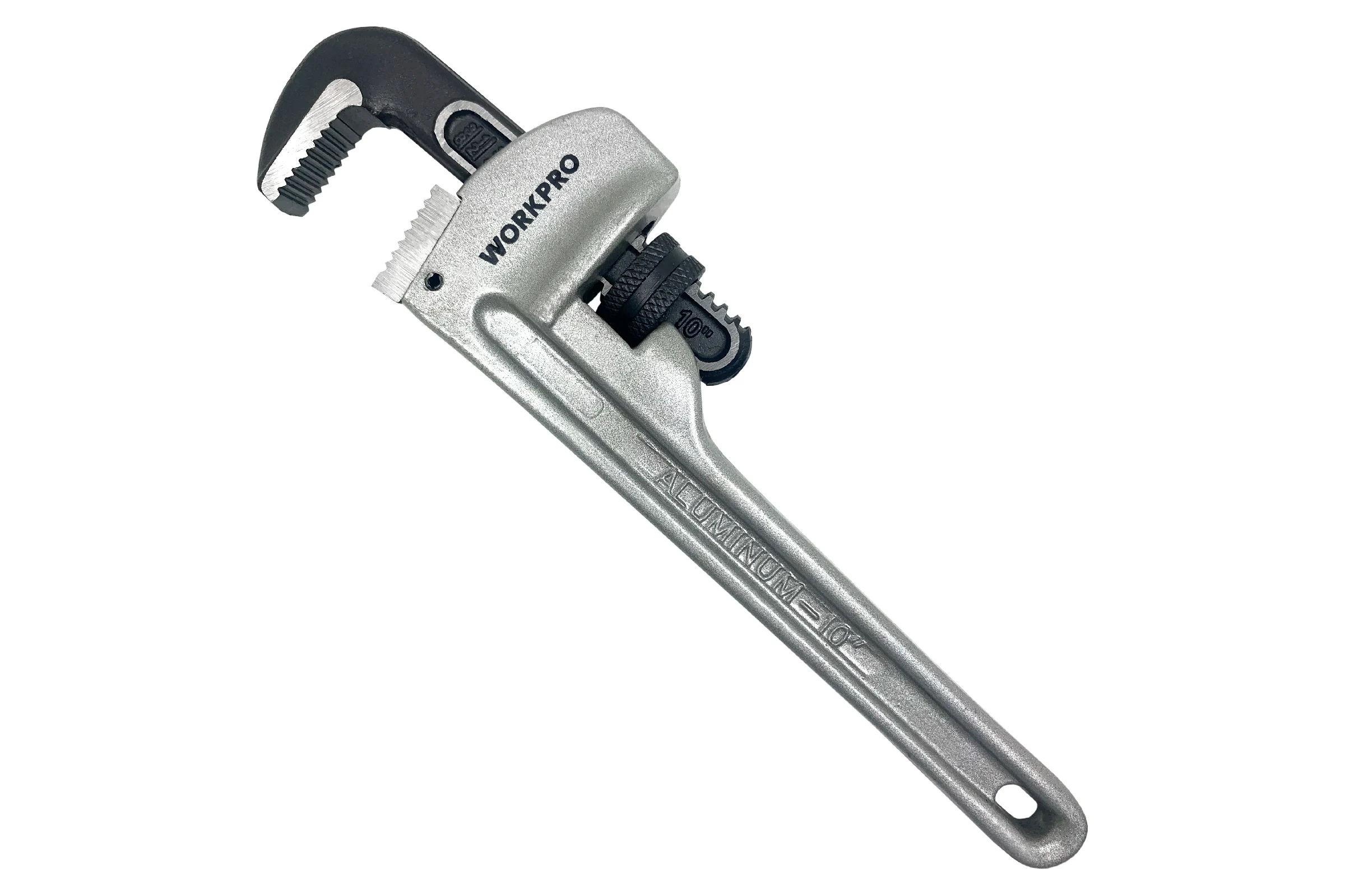 Ключ трубный алюминиевый WORKPRO 250 мм (10") WP302006