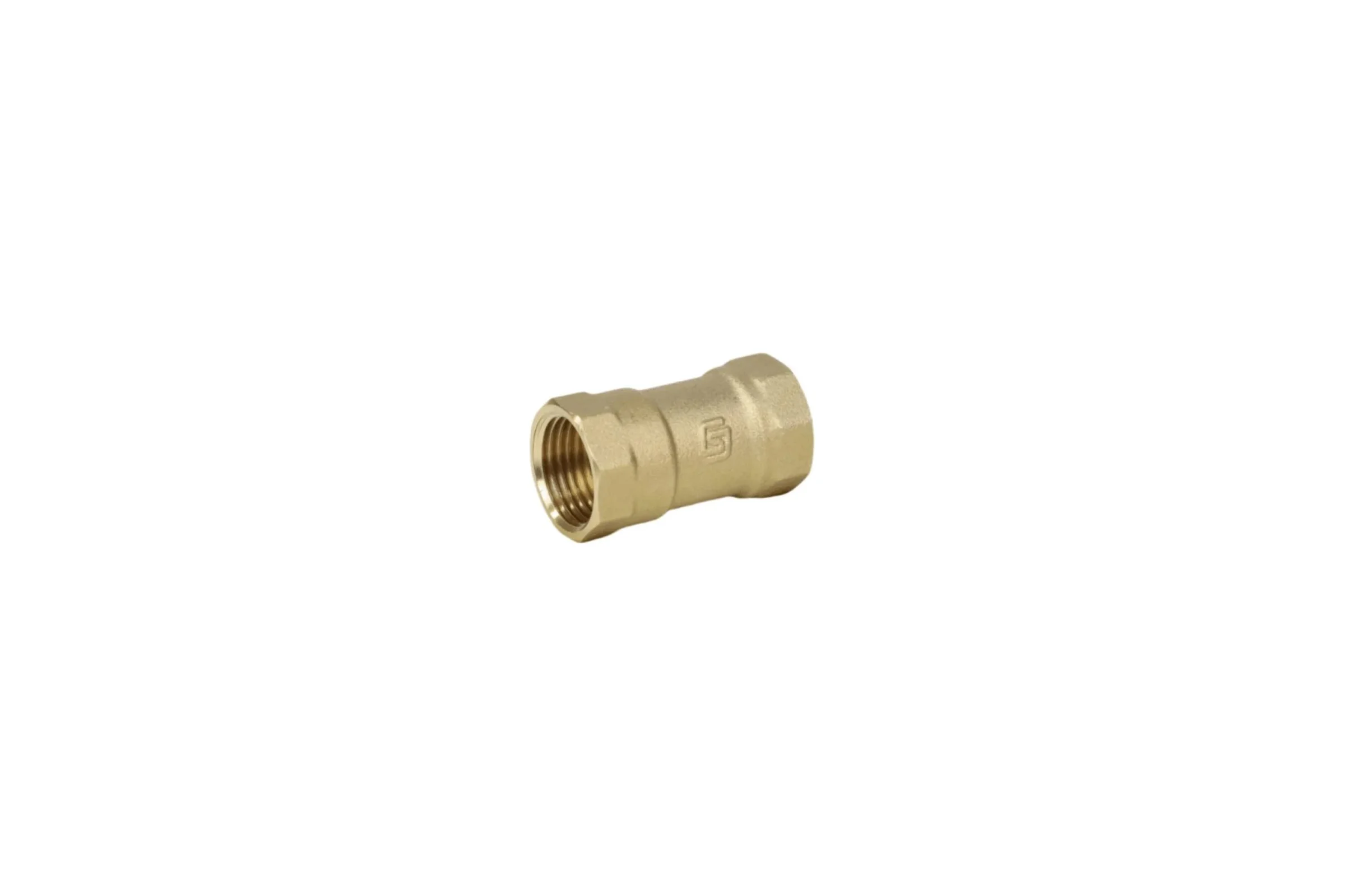 Клапан обратный пружинный SantechSystems Эко Ду15 Ру16 м/м латунь+EPDM 019-3088