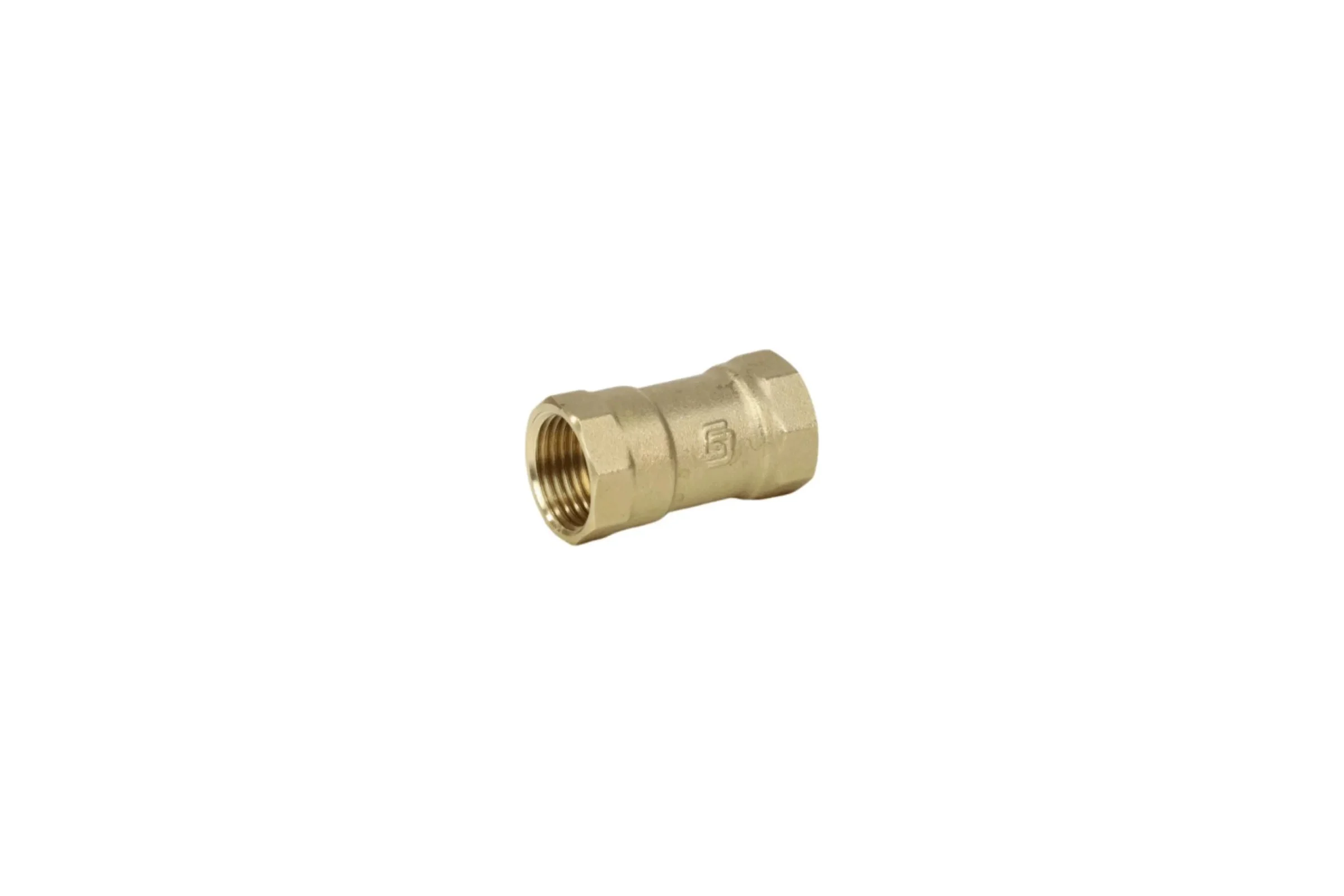Клапан обратный пружинный SantechSystems Эко Ду15 Ру16 м/м д/пласт, латунь+EPDM 019-3085