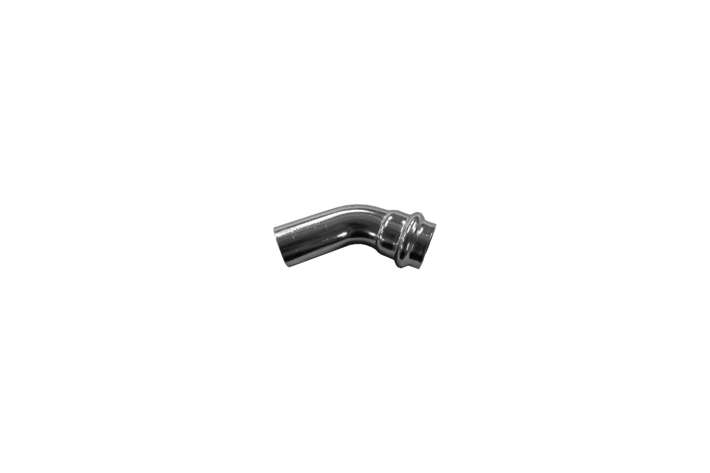 Отвод SantechSystems нержавеющая сталь AISI 304, Дн22x45 гр, пресс/труба 129-8943