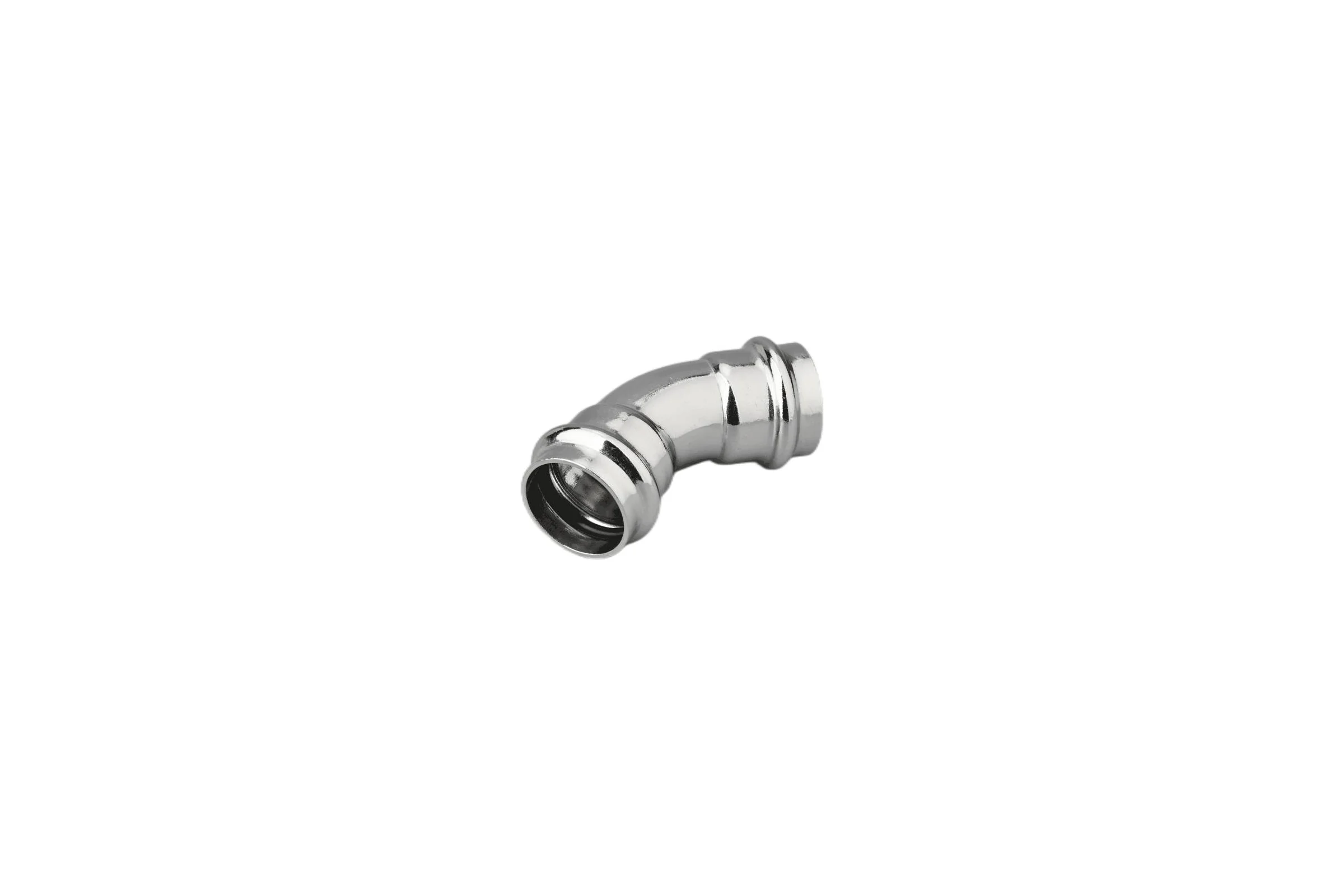 Отвод SantechSystems нержавеющая сталь AISI 304, Дн22x45 гр, пресс 129-8950