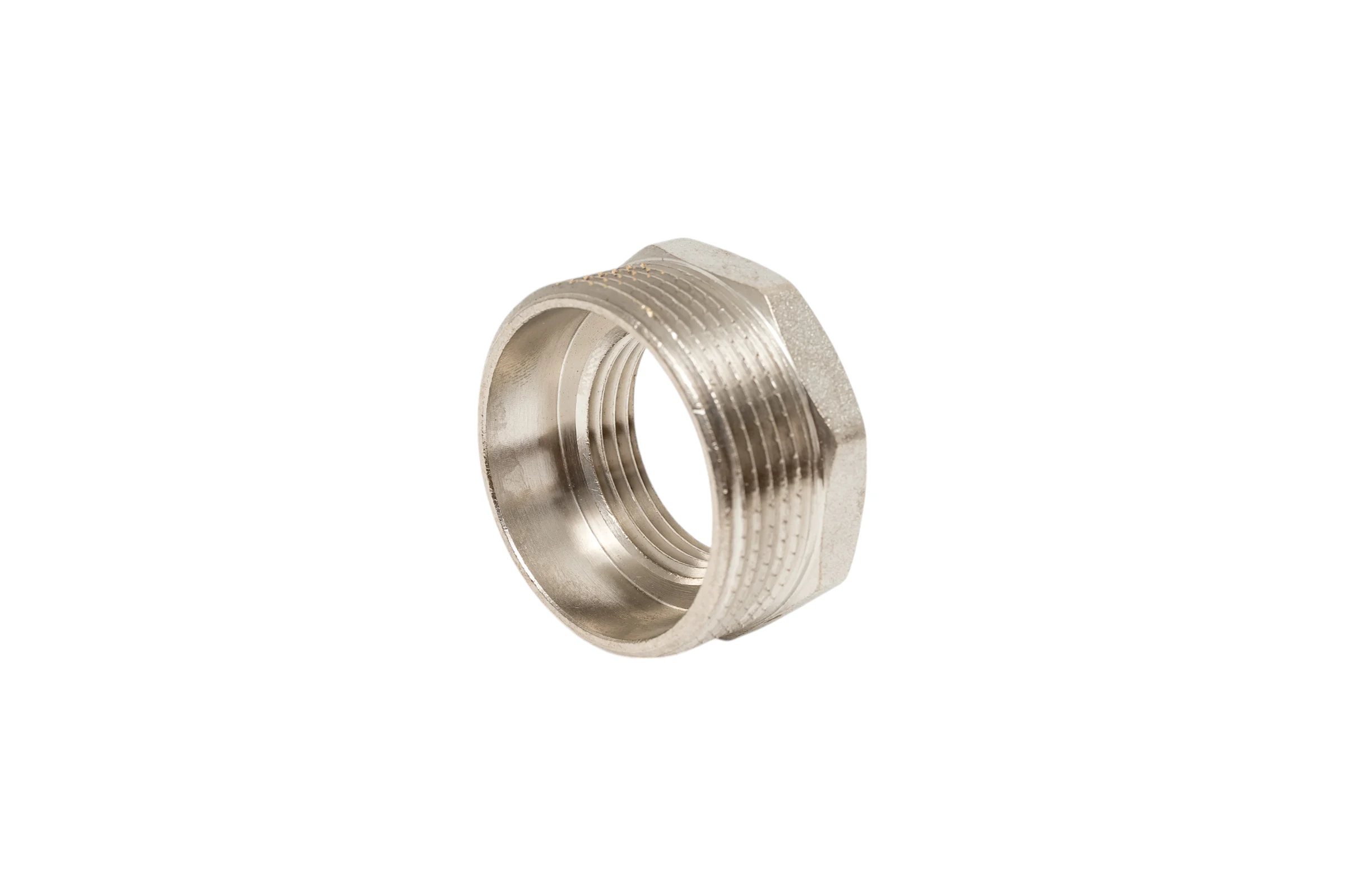 Футорка SantechSystems Ду40x25 р/м, латунь, никель 129-1478
