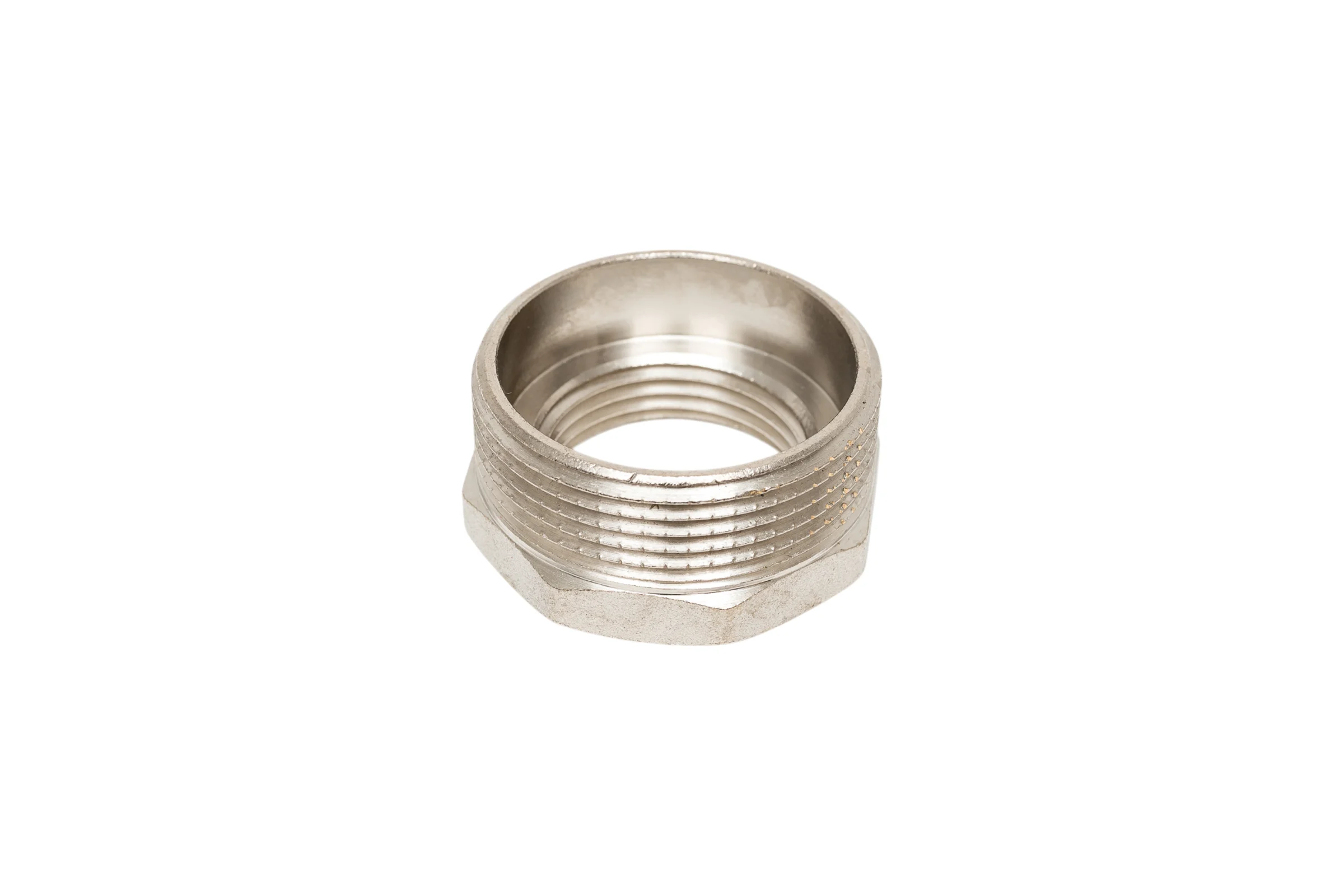Футорка SantechSystems Ду40x25 р/м, латунь, никель 129-1478