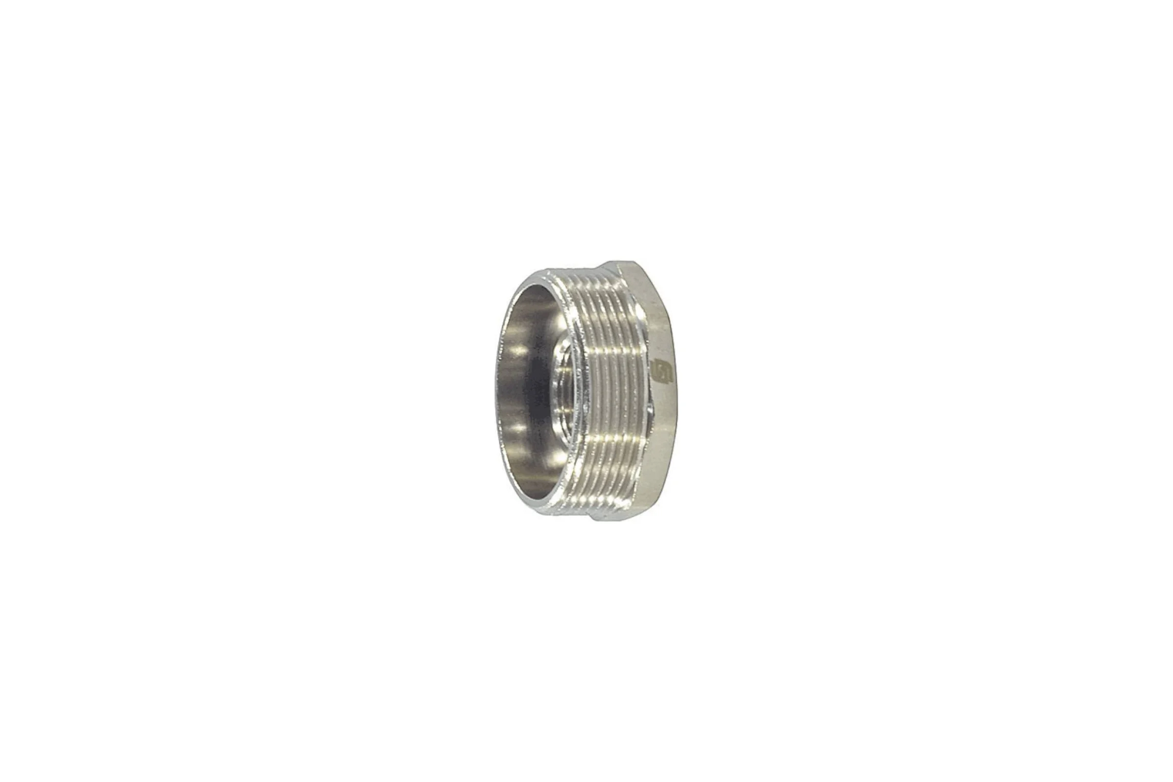 Футорка SantechSystems Ду40x32 р/м, латунь, никель 129-1479