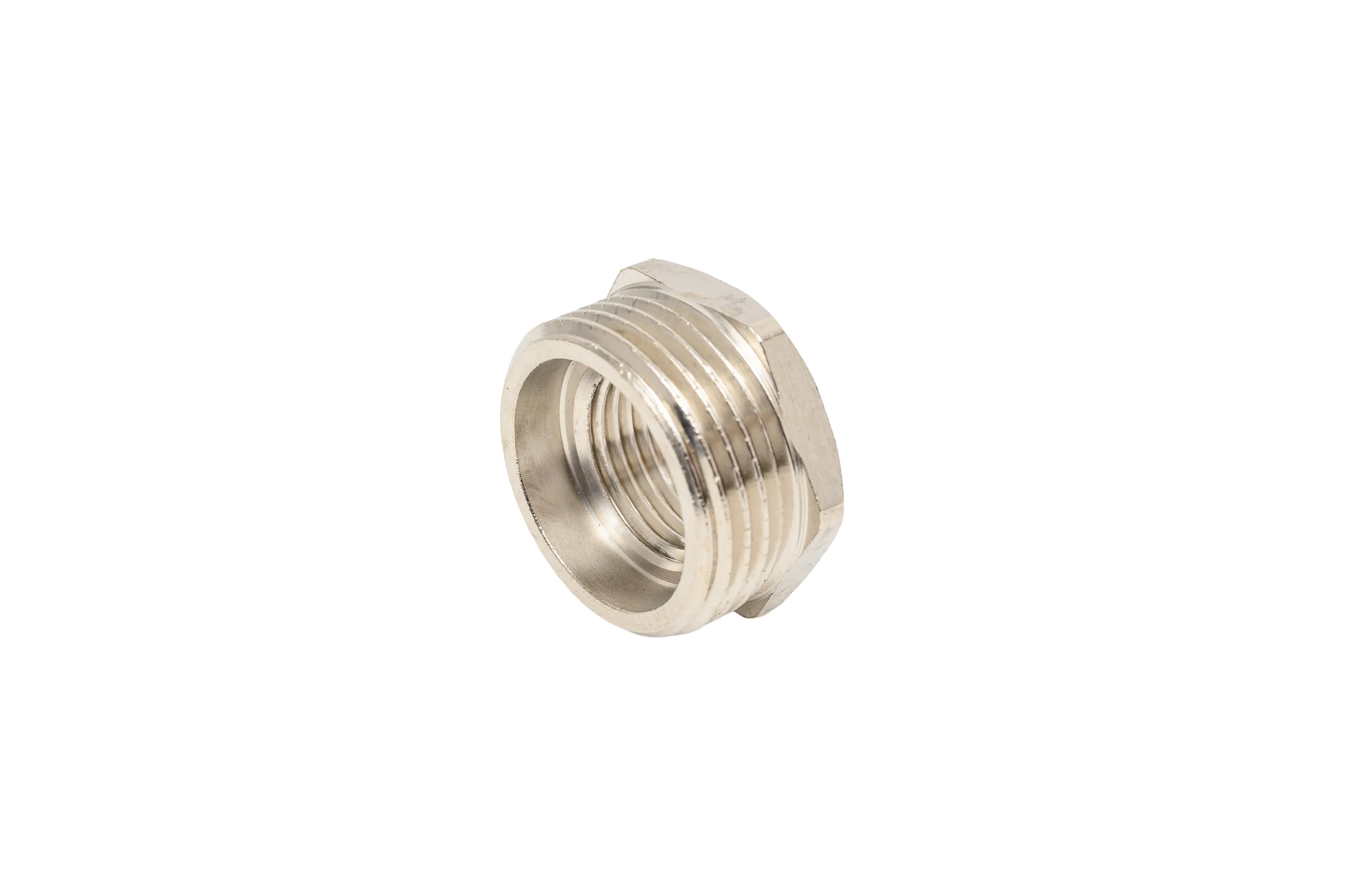 Футорка SantechSystems Ду25x15 р/м, латунь, никель 127-9203