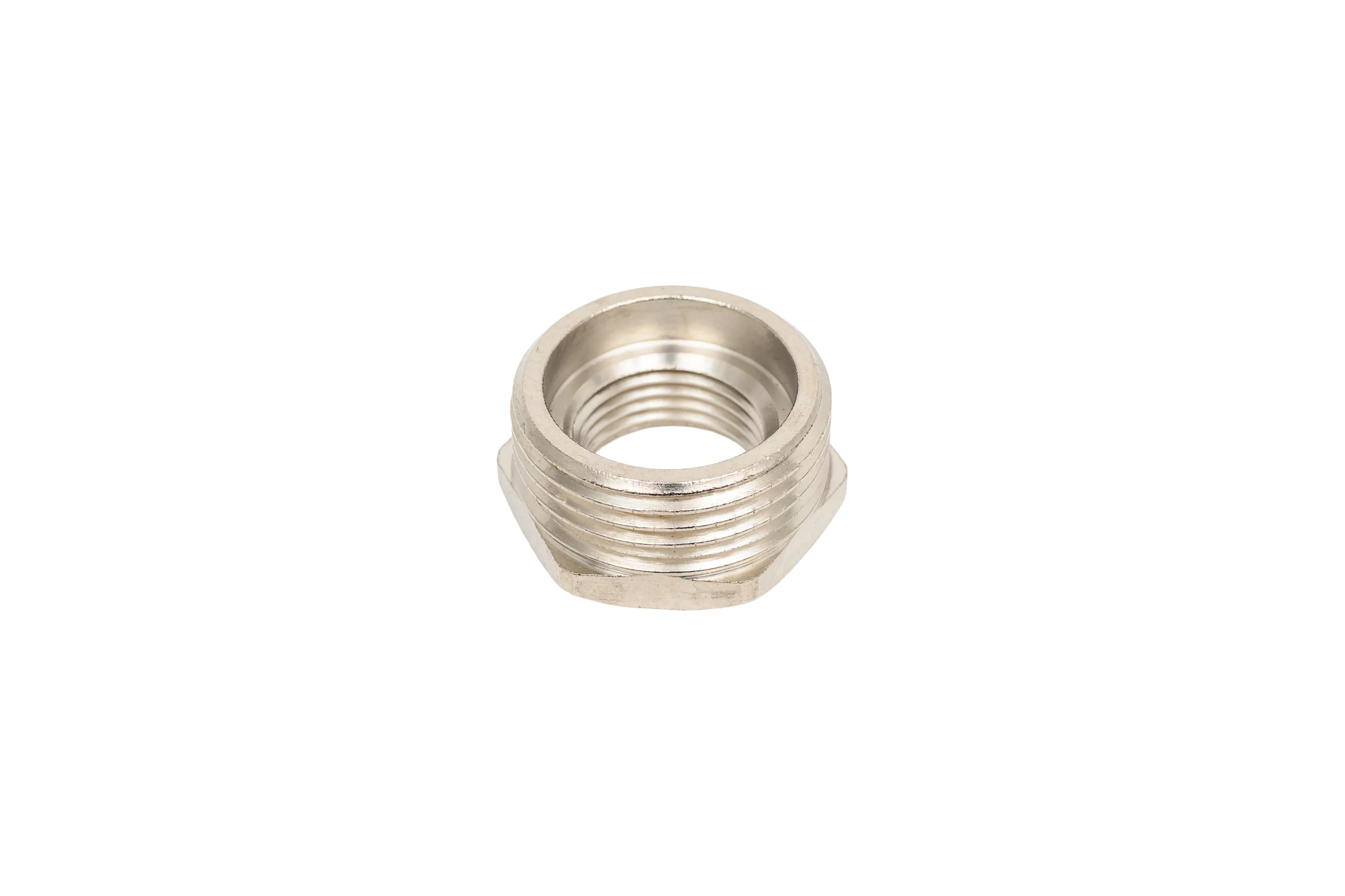 Футорка SantechSystems Ду25x15 р/м, латунь, никель 127-9203