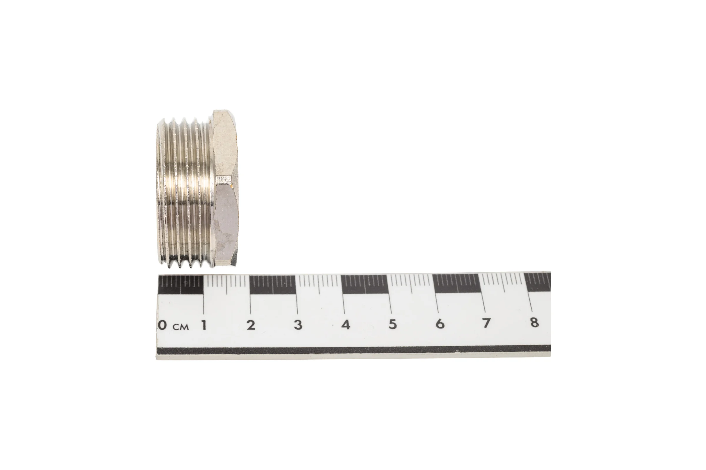 Футорка SantechSystems Ду25x15 р/м, латунь, никель 127-9203