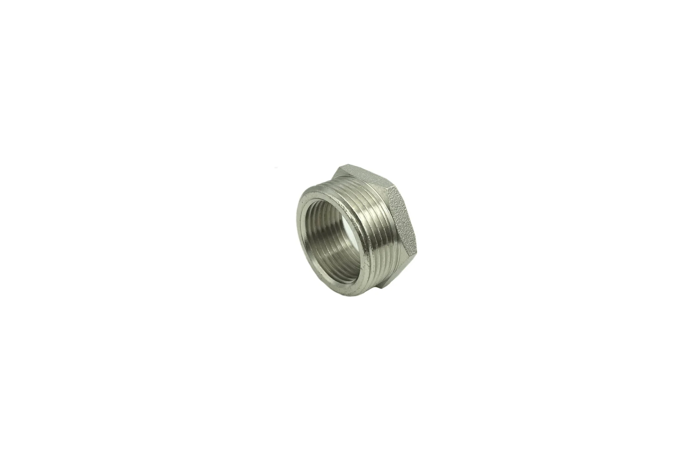 Футорка SantechSystems Ду20x15 р/м, латунь, никель 127-9202