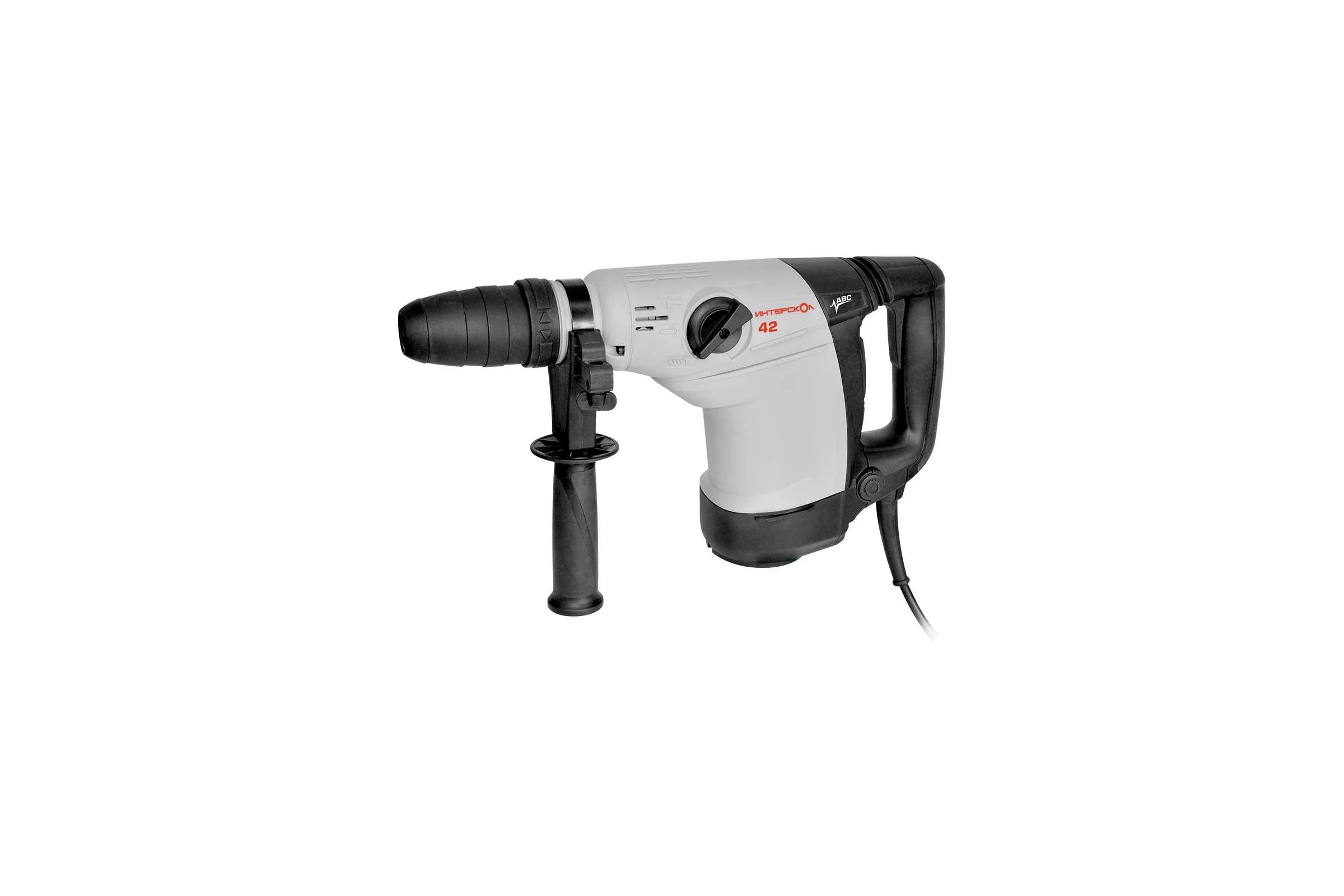 Перфоратор Интерскол П-42/1200ЭВ SDS-max (кейс, смазка для буров, бур SDS-max 22,0x400мм) 305.0.1.71
