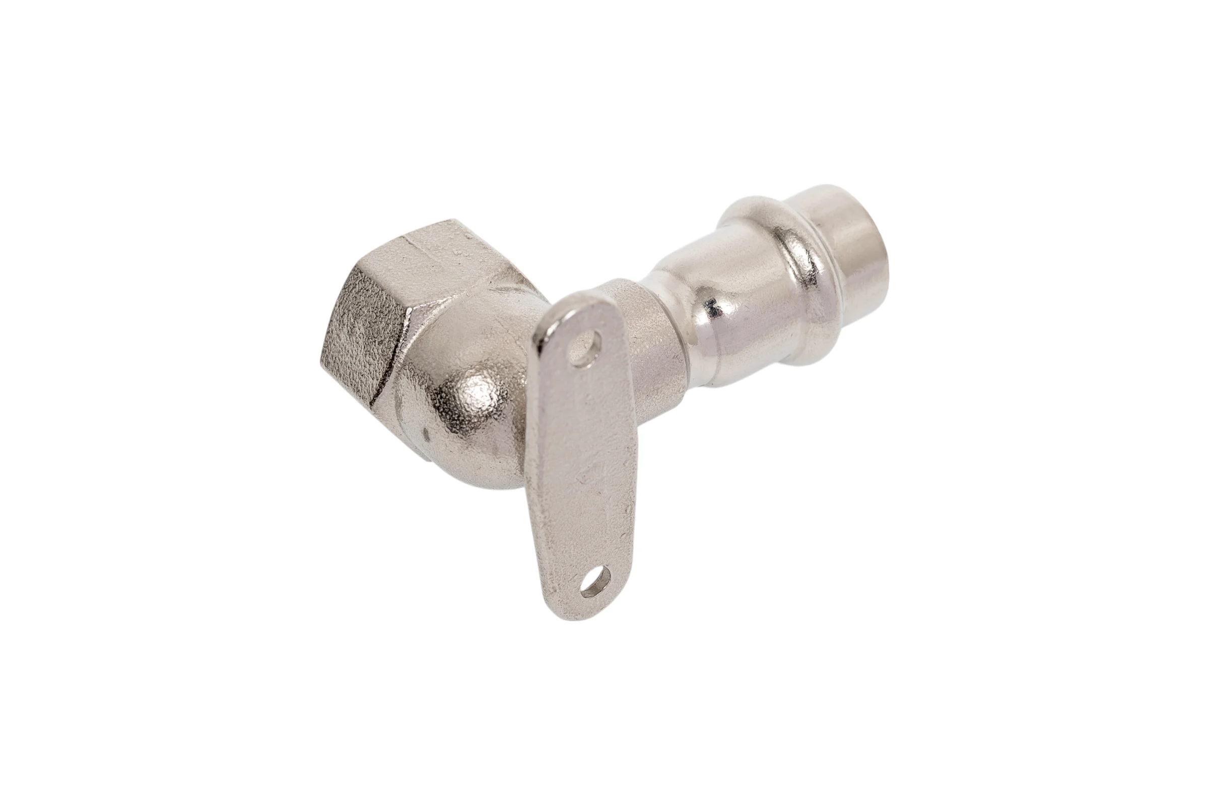 Водорозетка SantechSystems Дн15x1/2" пресс/ВР, нержавеющая сталь AISI 304 129-8968