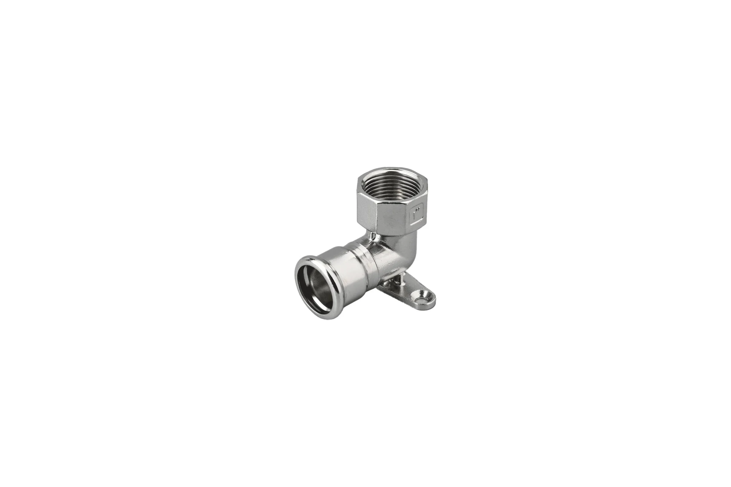 Водорозетка SantechSystems Дн22x3/4" пресс/ВР, нержавеющая сталь AISI 304 129-8971
