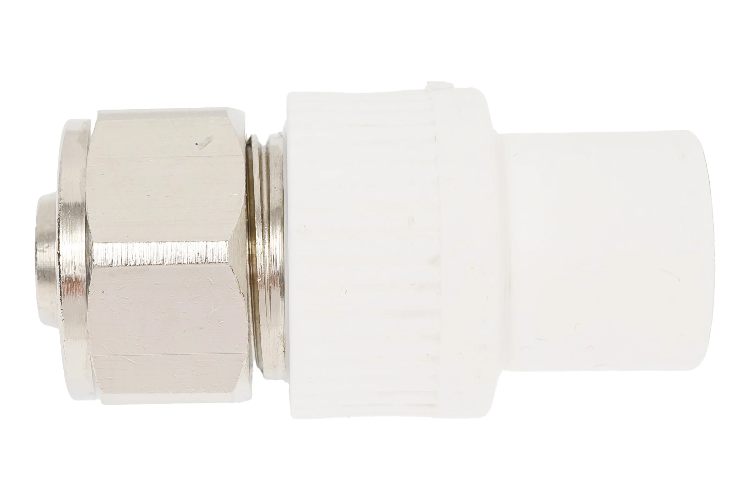 Переход на PEX или металлопластиковую трубу PRO AQUA PP-R Белый ШК 20x16 PA76008Pb