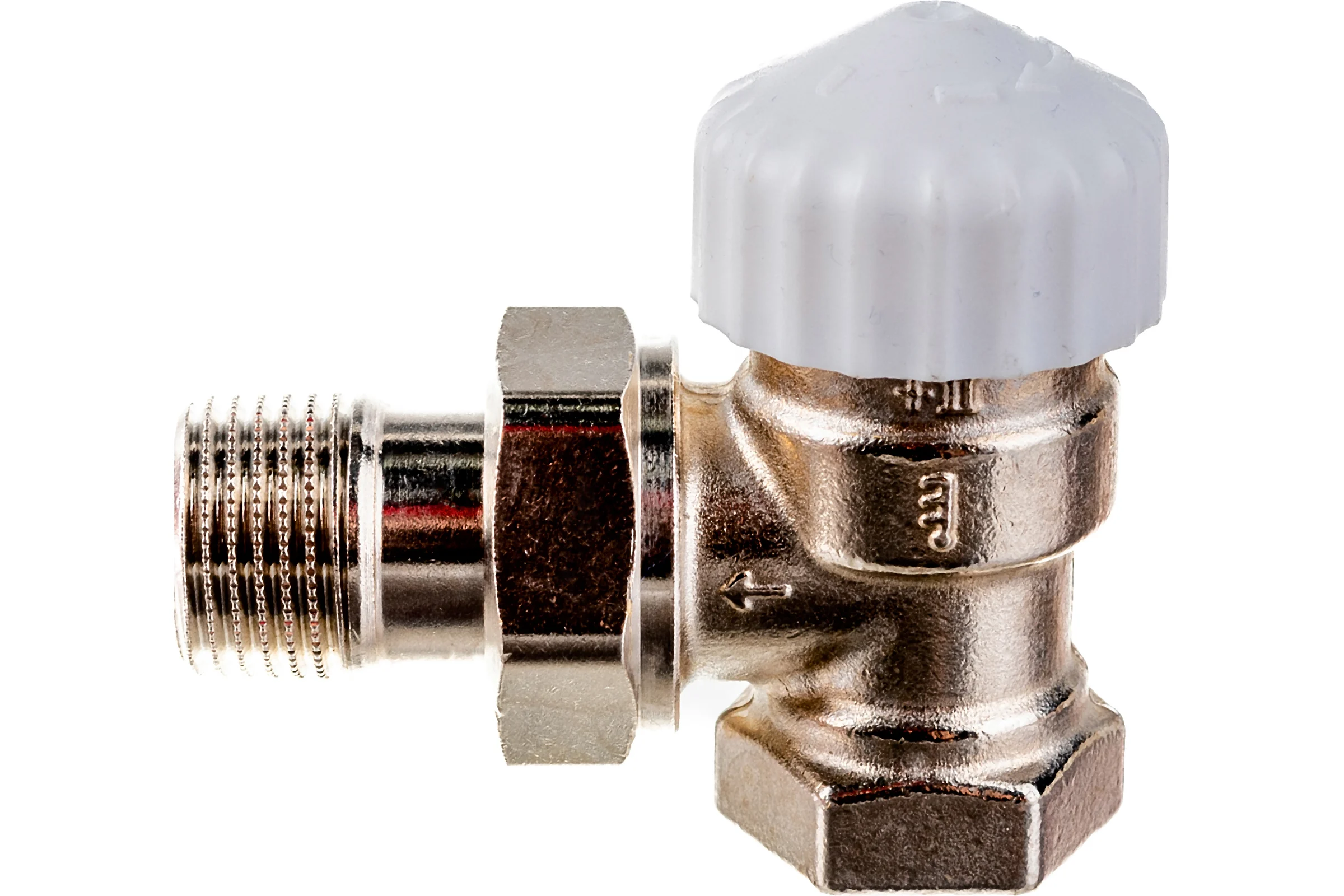 Термостатический клапан Heimeier Calypso Exact, DN15 1/2", с преднастройкой, угловой 3451-02.000