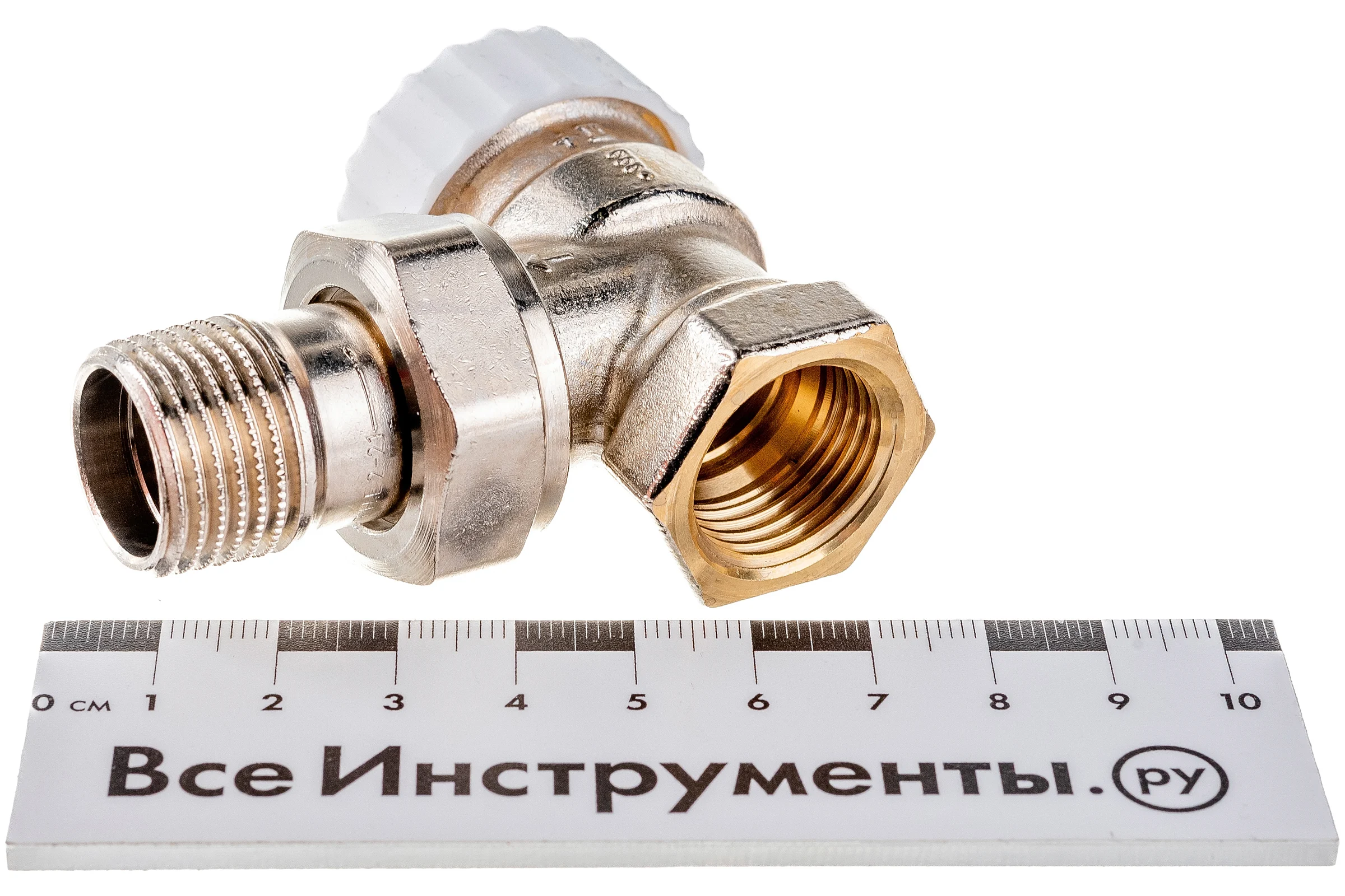 Термостатический клапан Heimeier Calypso Exact, DN15 1/2", с преднастройкой, угловой 3451-02.000