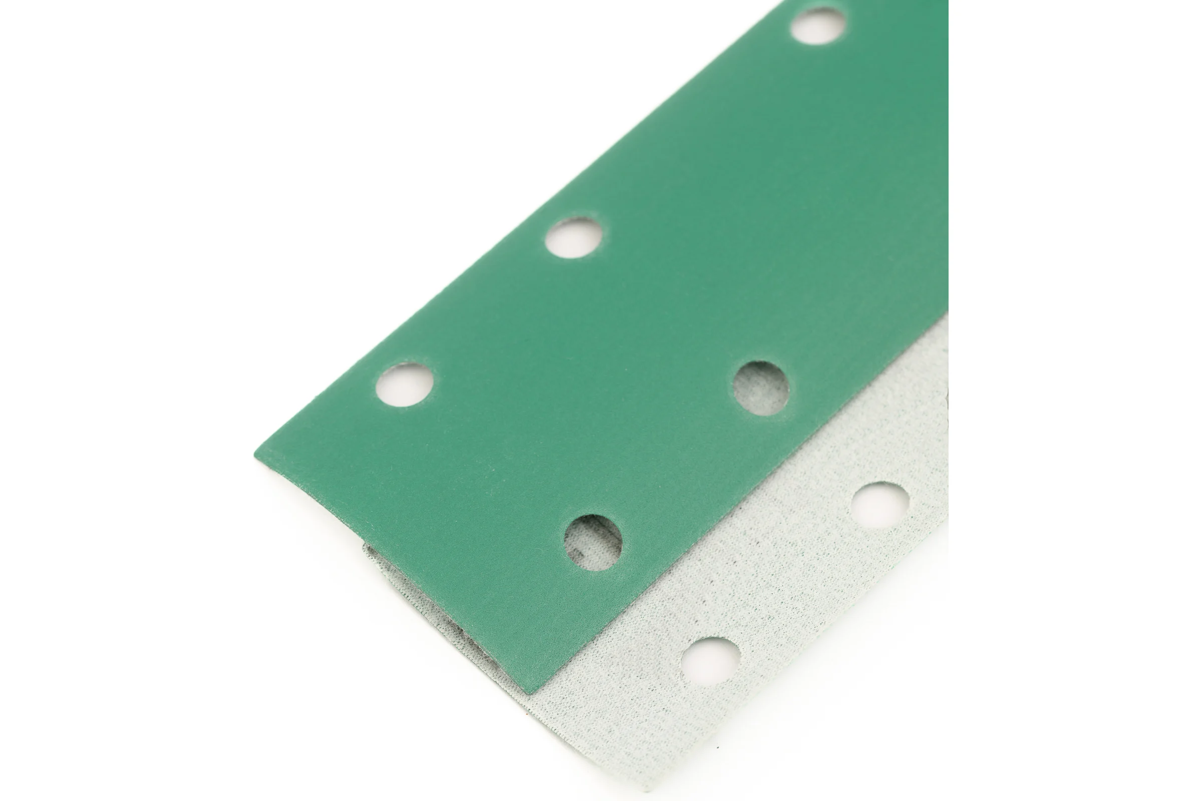 Пoлоса aбразивнaя GREEN FILM 14 отверстий, P800, на липучке, 70х400 мм, 50 шт TILFLEX TL44-800/50