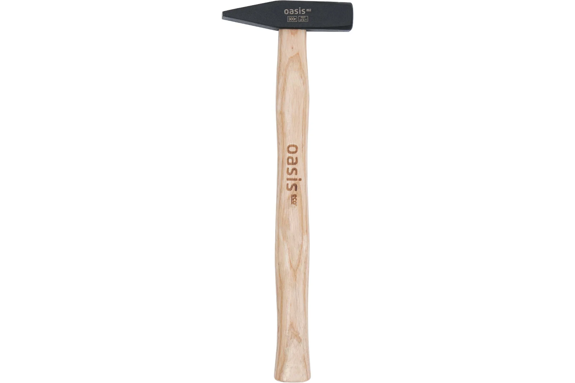 Слесарный молоток OASIS с деревянной рукояткой Eco 300 г 103010603001