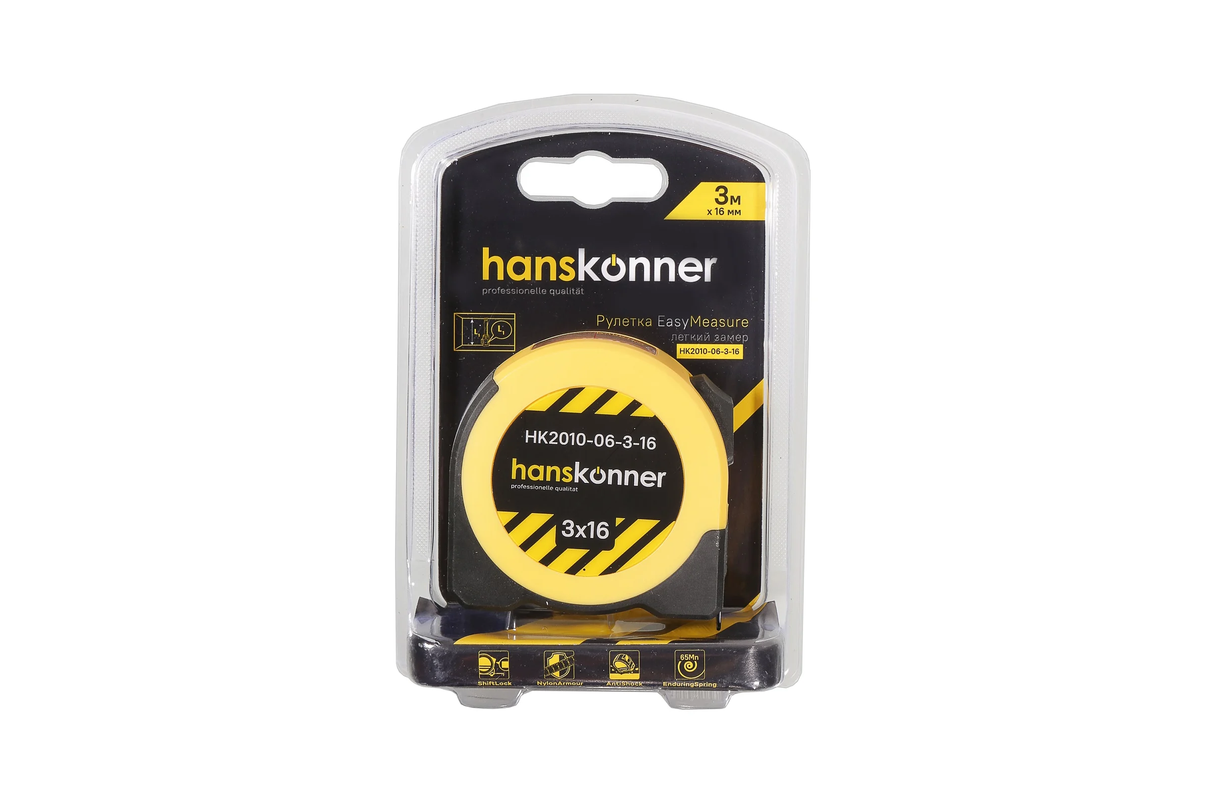Рулетка Hanskonner HK2010-06-3-16