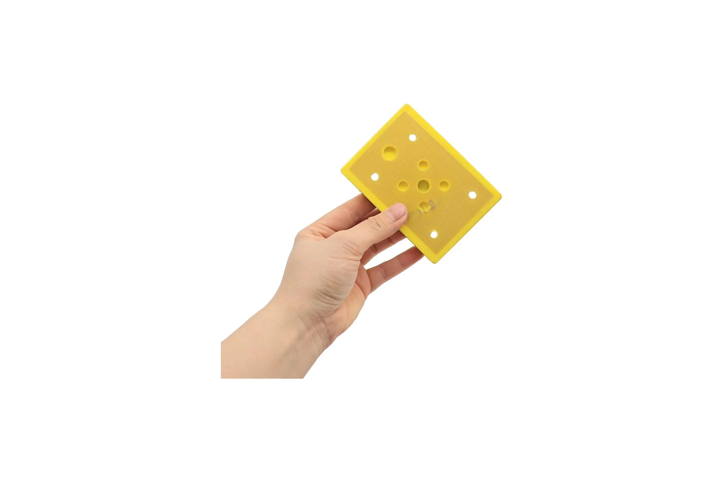 Прямоугольная опорная тарелка 70x100 мм, 4 отверстия Vitatools PD-100x70-4