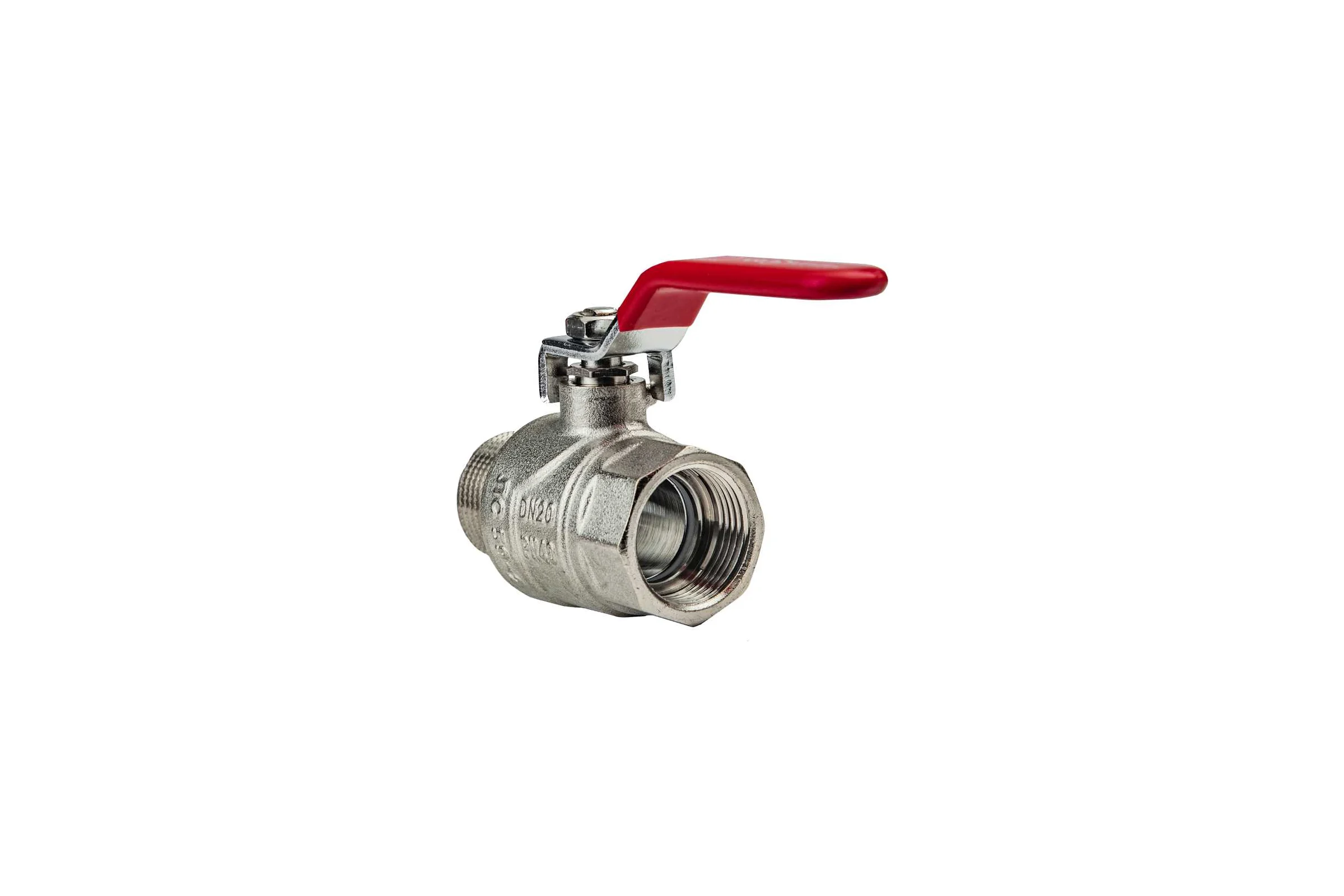 Шаровой кран KROMWELL (ручка-рычаг) 3/4" внутренняя - наружная резьба KW.283.05