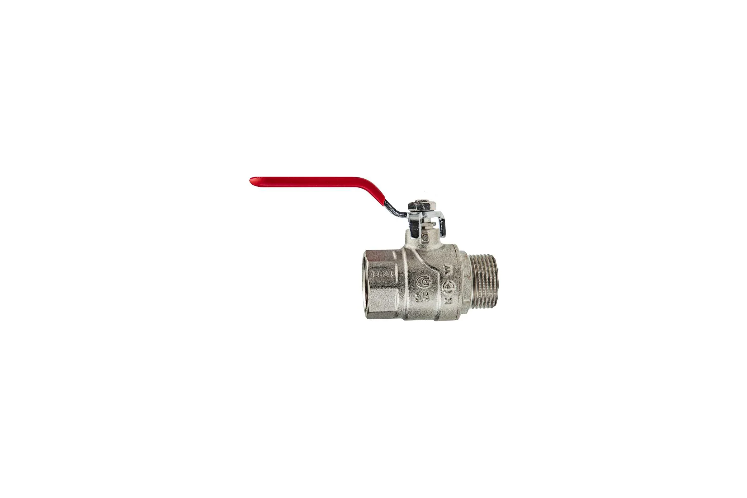 Шаровой кран KROMWELL (ручка-рычаг) 3/4" внутренняя - наружная резьба KW.283.05