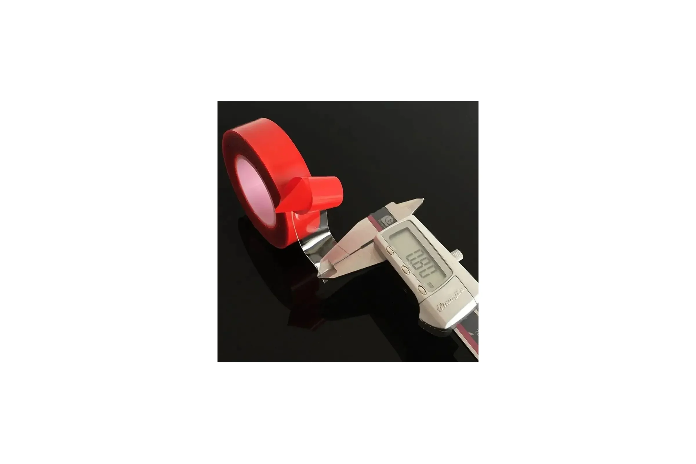 Клейкая двусторонняя акриловая лента YARBOLY 3М 10 мм х 5 м, RED 3M10MM5MRD
