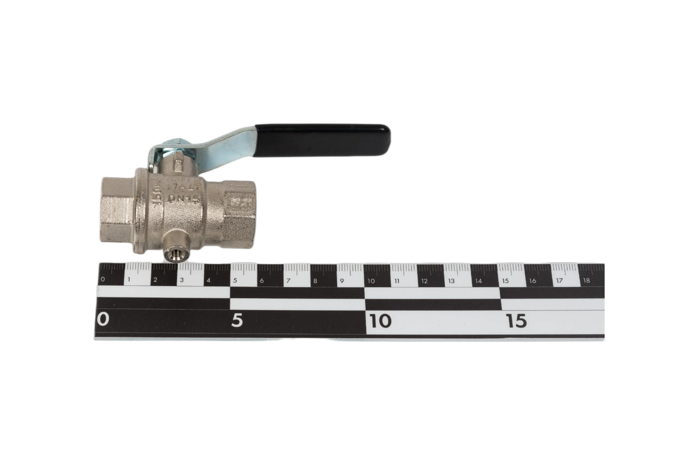 Шаровой кран Bugatti со сливом арт.255 Rp1/2" DN15 PN64 02550014