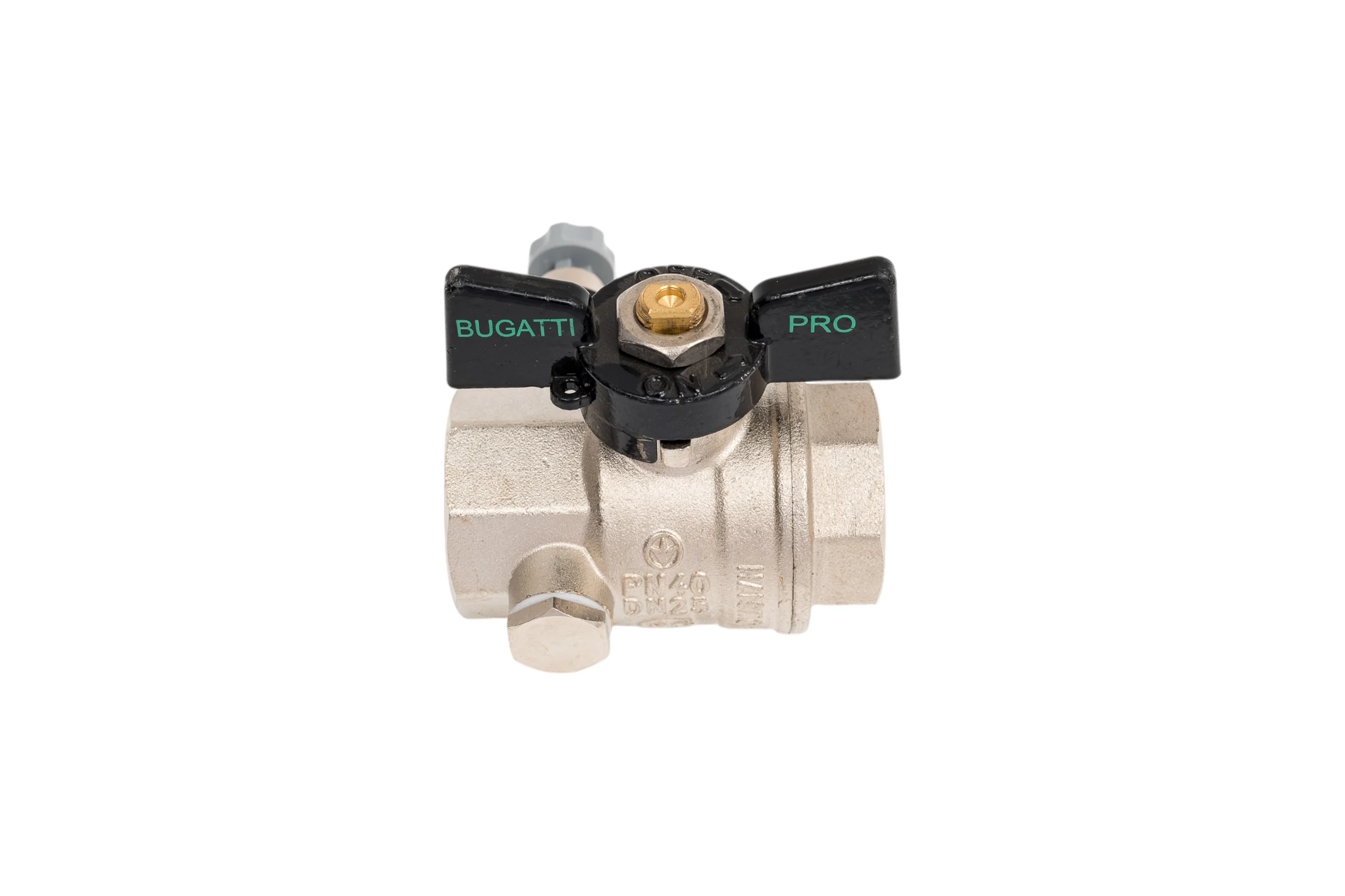 Шаровой кран Bugatti арт.332 PRO G1" DN25 PN40 T+185 03320066