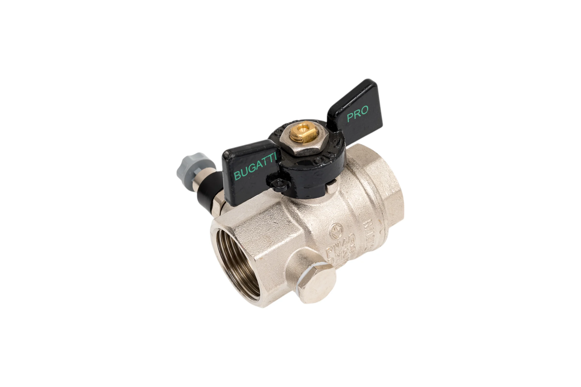 Шаровой кран Bugatti арт.332 PRO G1" DN25 PN40 T+185 03320066