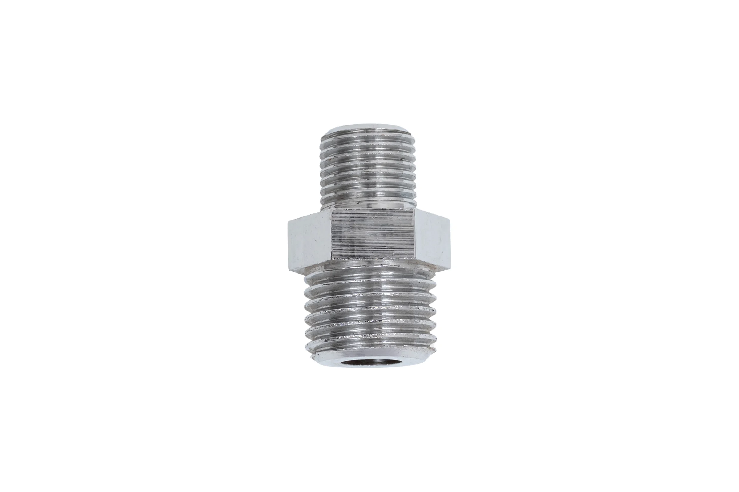 Ниппель переходной Bugatti арт.144RC 1/4"x1/8" хром. 1440059