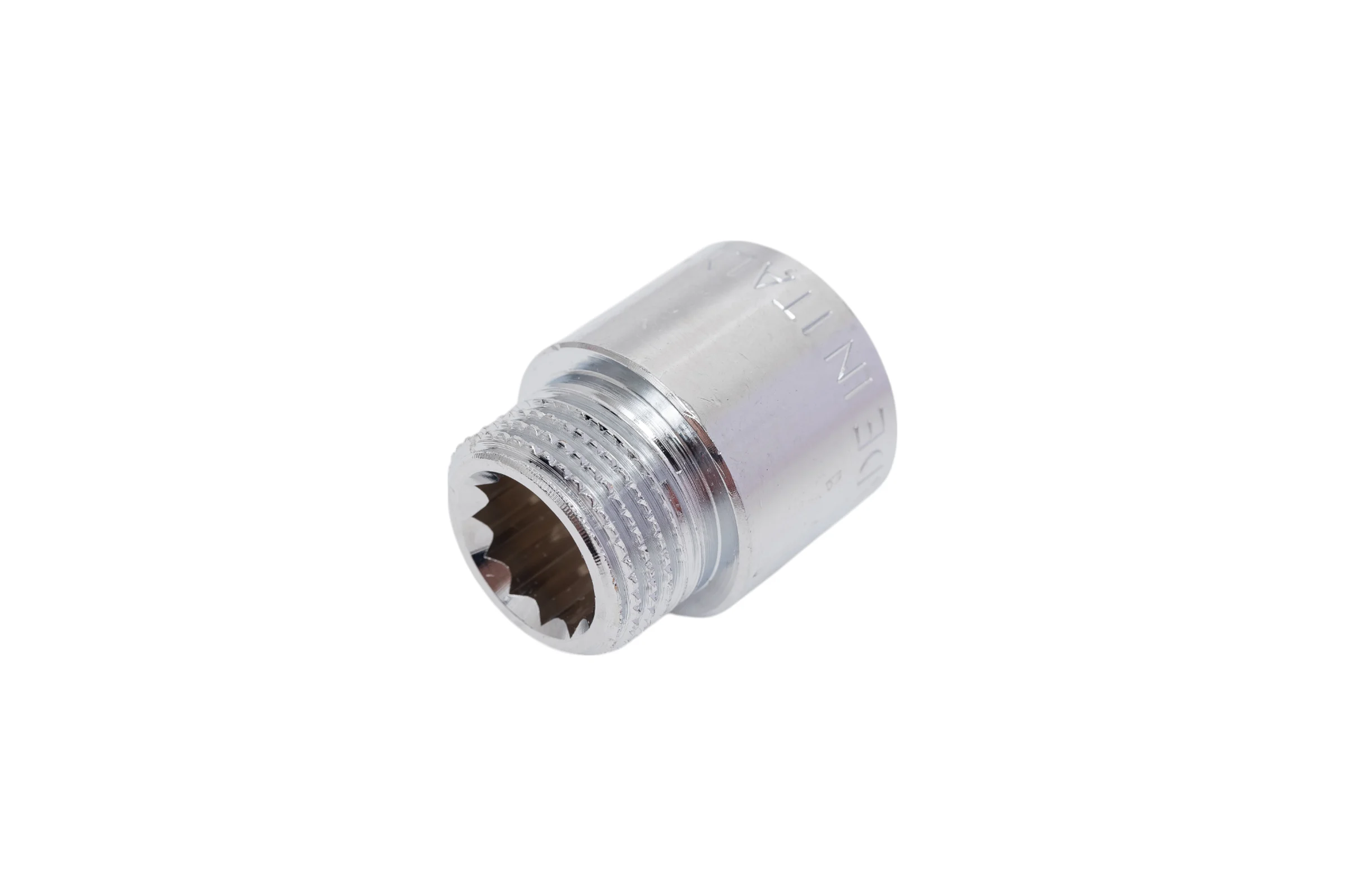 Удлинитель Bugatti Вр/Нр, круглый, 3/4"x20, хром, арт.139C 01390032